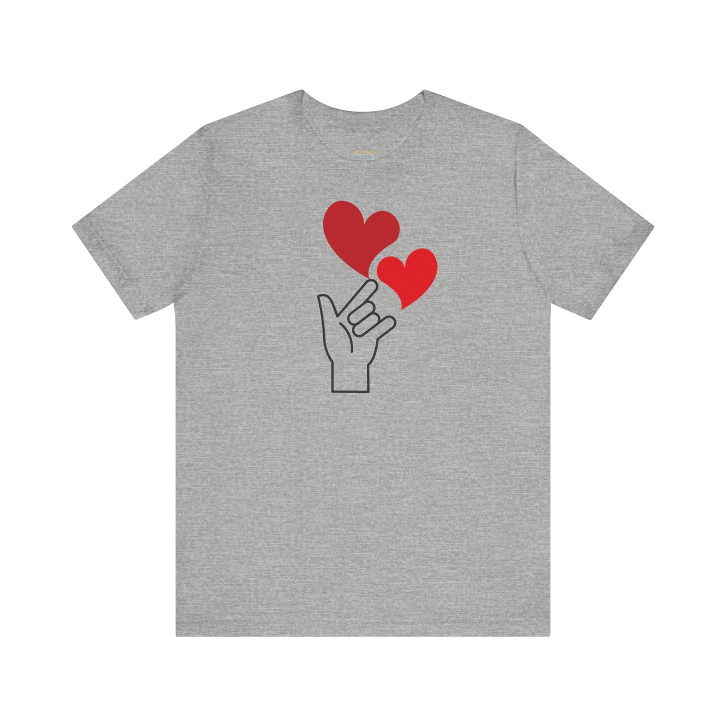 Unisex Jersey Short Sleeve Love  Tee