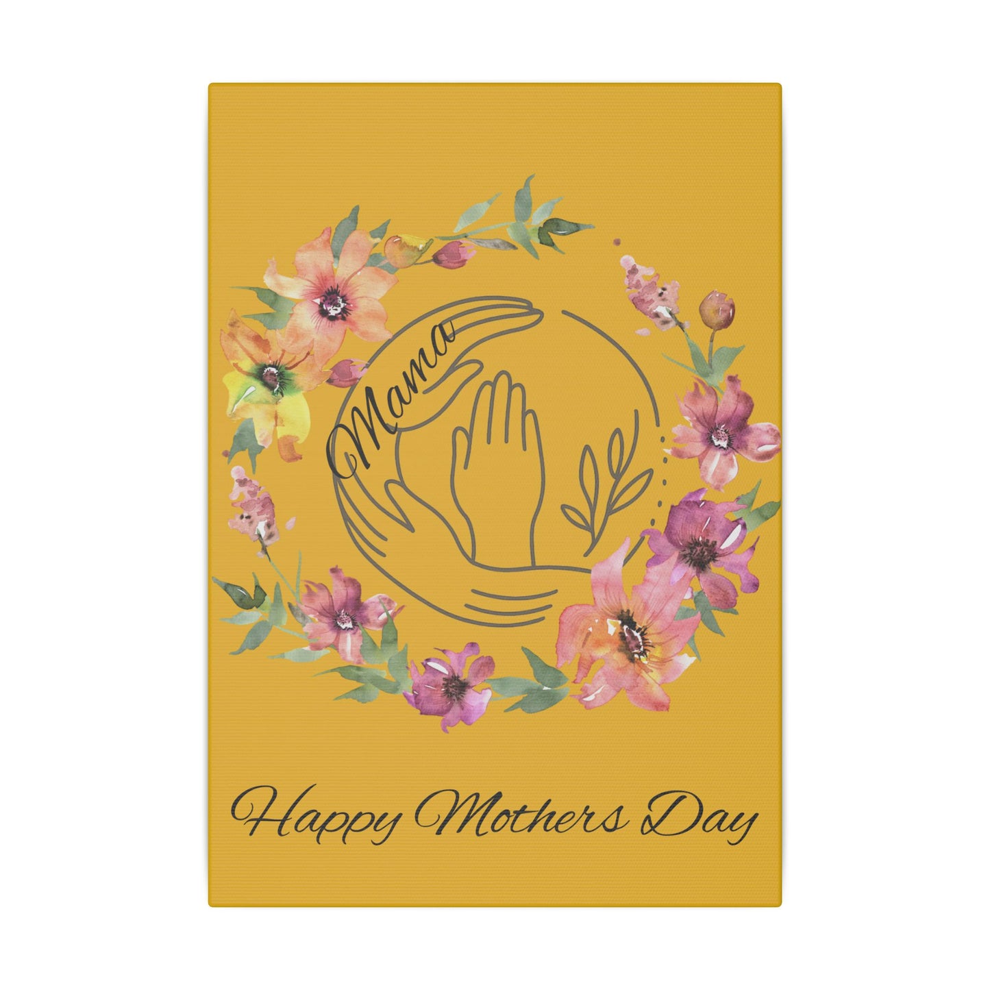 Floral Giclée Print Canvas for Mother's Day – Heartfelt Home Décor