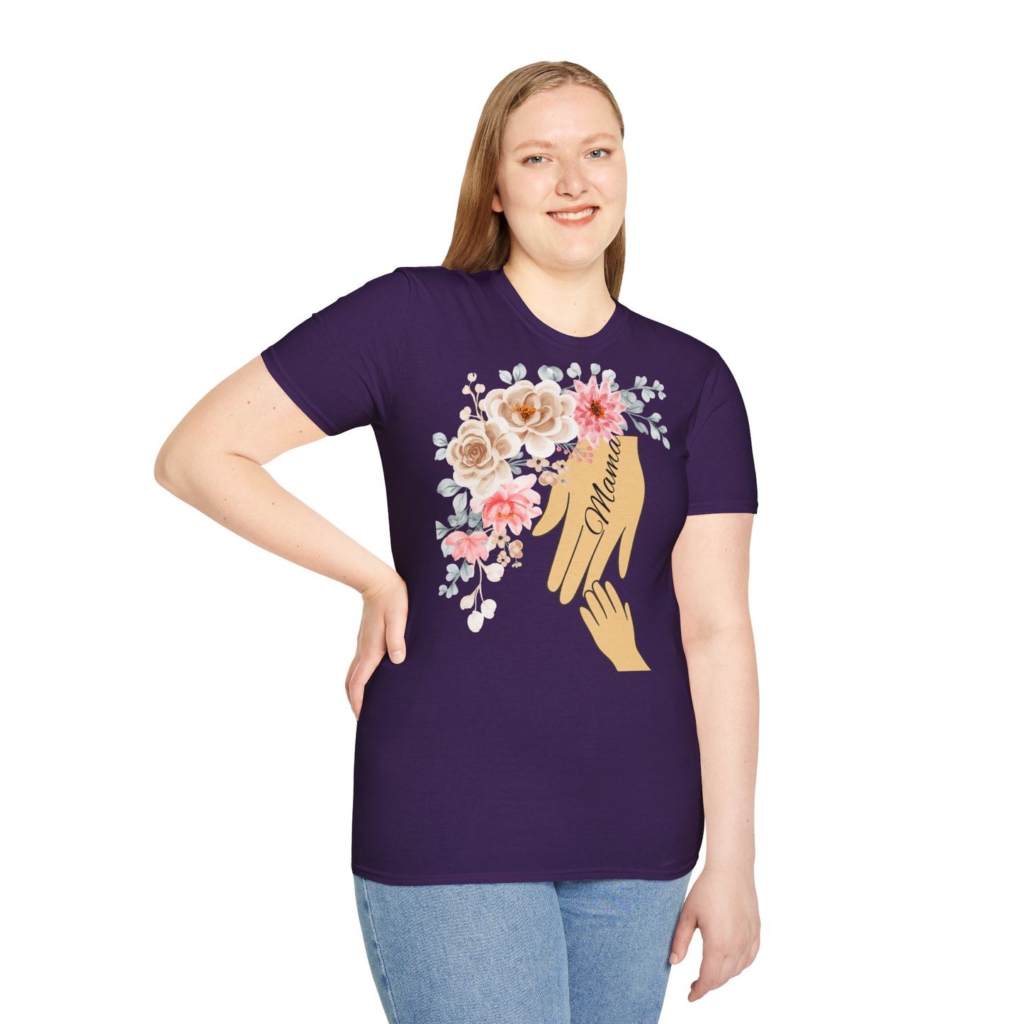 Custom Mother's Day Floral T-Shirt Mother’s Day gift