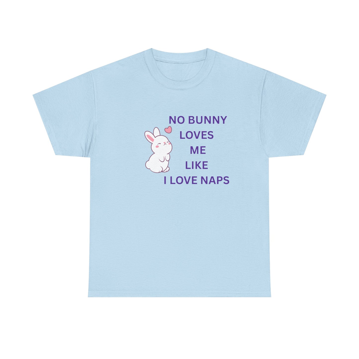 Funny Bunny Nap Lover Unisex Heavy Cotton Tee