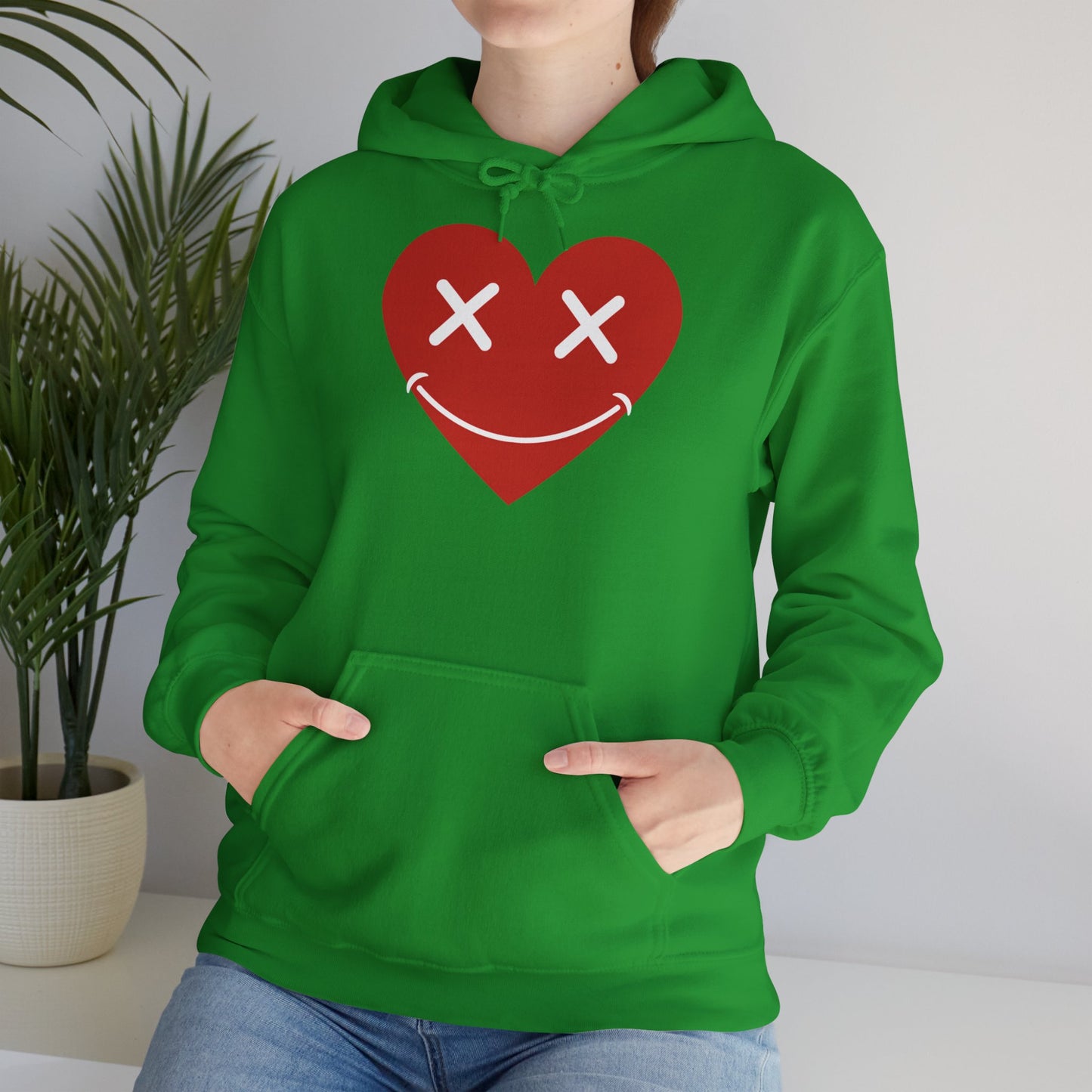 Sudadera unisex con capucha y mezcla pesada™ Love 