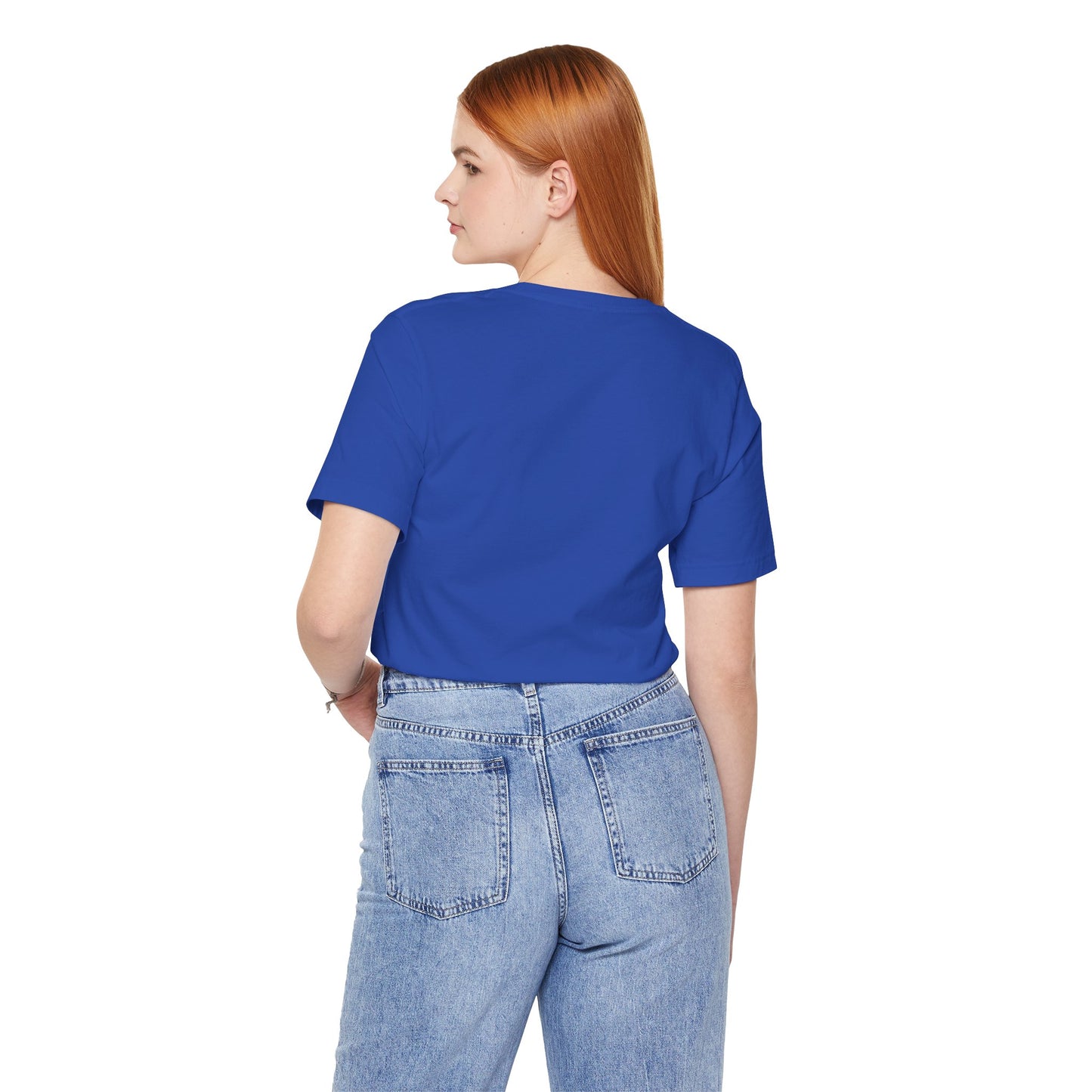 Blue Women’s  Jersey Short Sleeve organic cotton  Tee