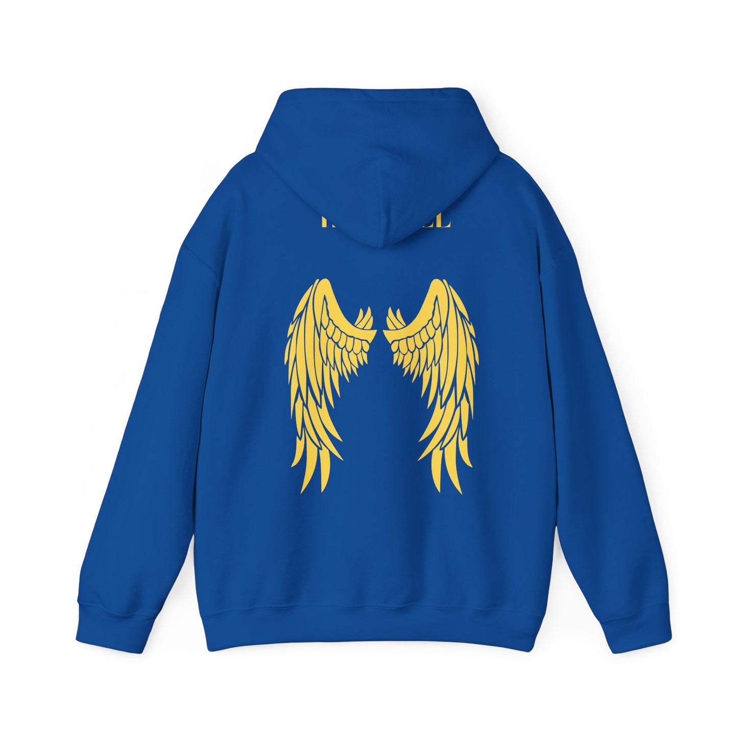 Paarstil Engel Flügel Kapuzenpullover