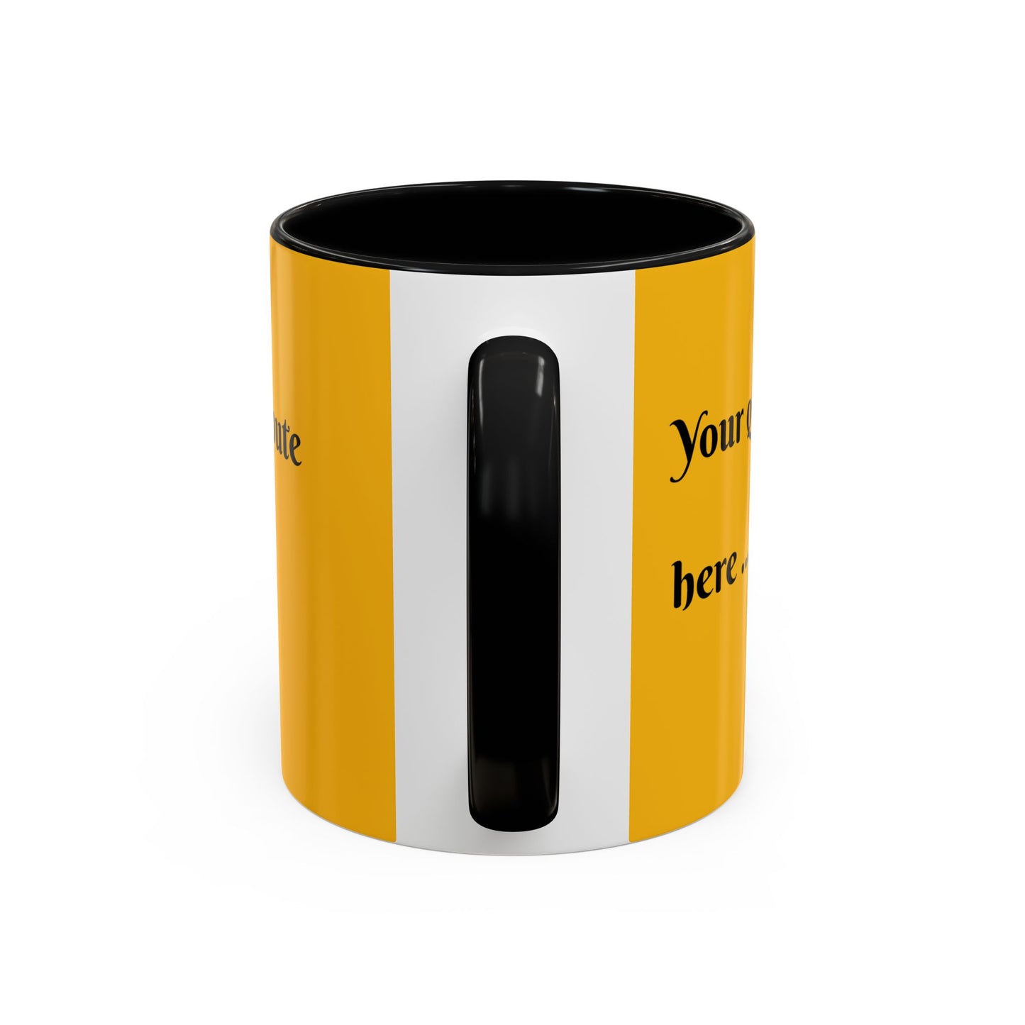 Inspirierender Zitat Kaffeebecher - Anpassbar 11oz & 15oz