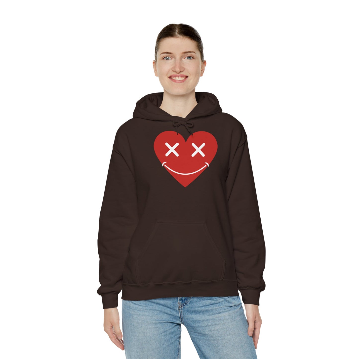 Sudadera unisex con capucha y mezcla pesada™ Love 