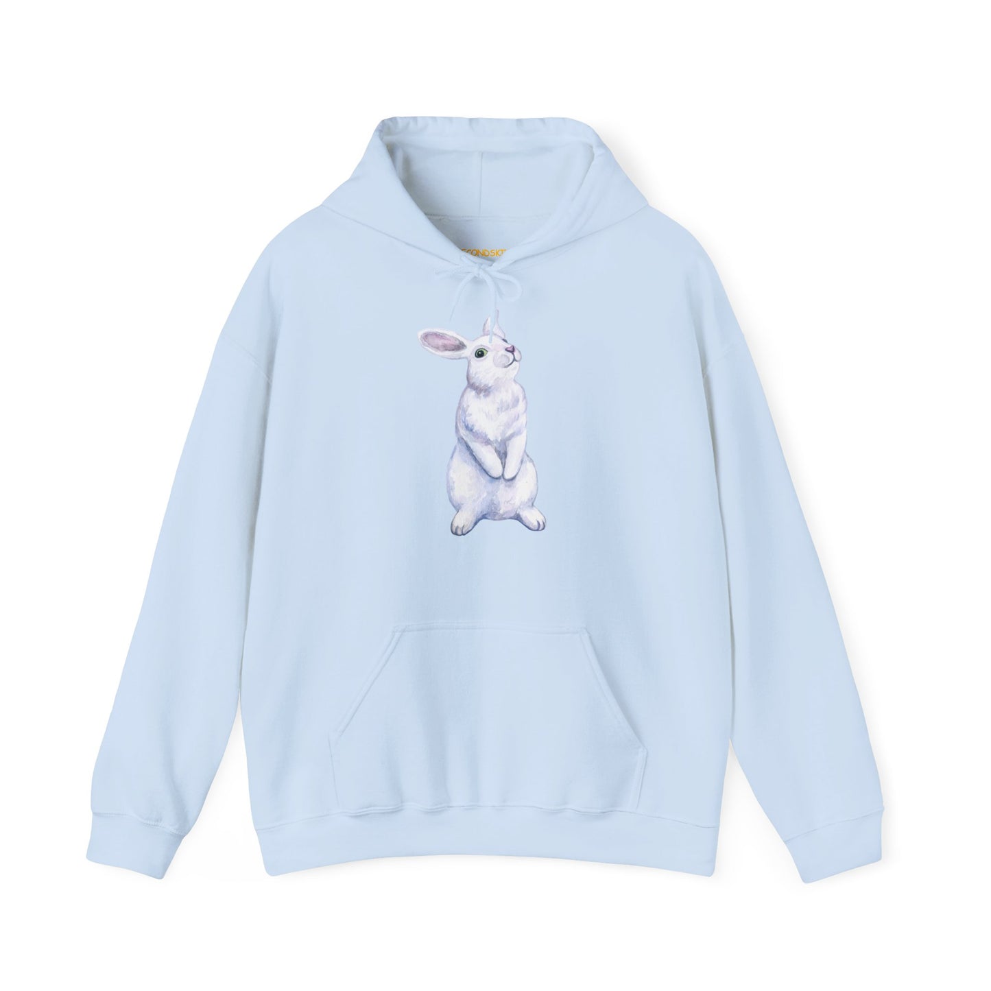 Folge dem weißen Hasen Unisex Heavy Blend Hoodie