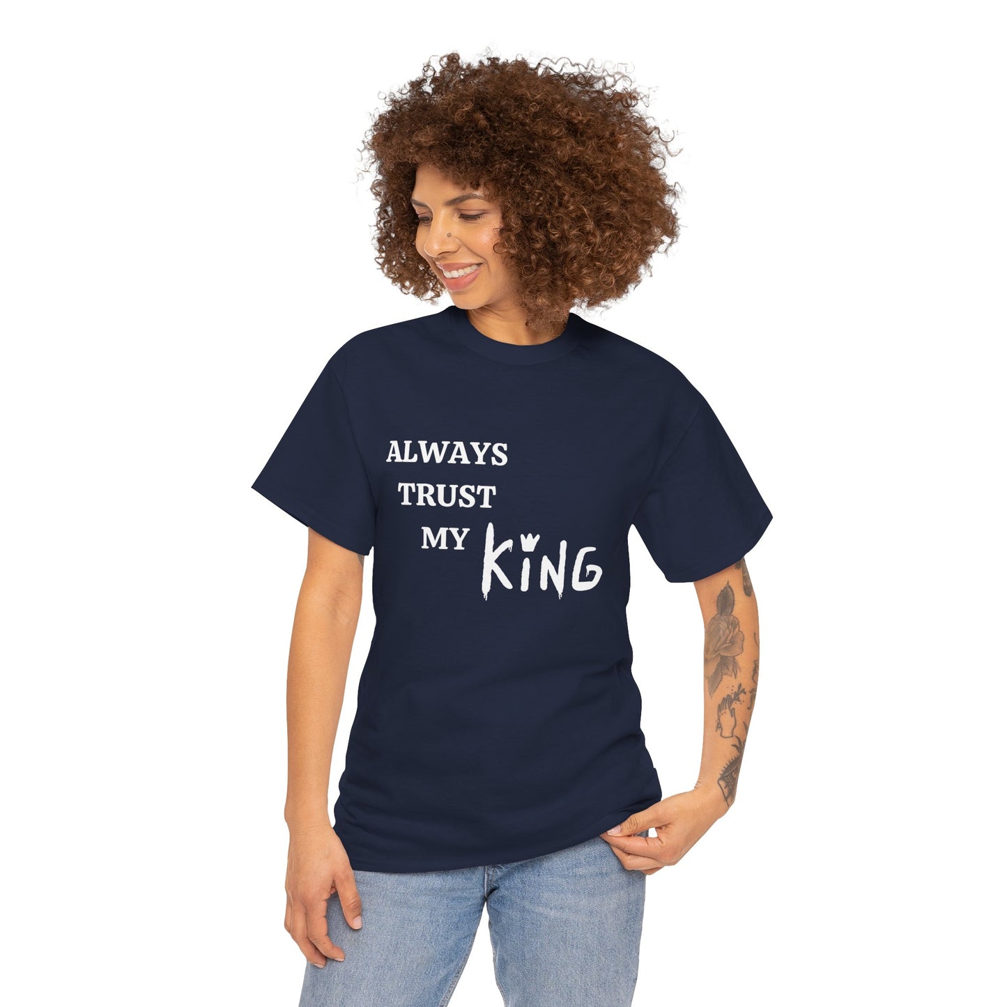 T-shirt Couple Assorti - T-shirt en Coton Épais Unisexe Amusant