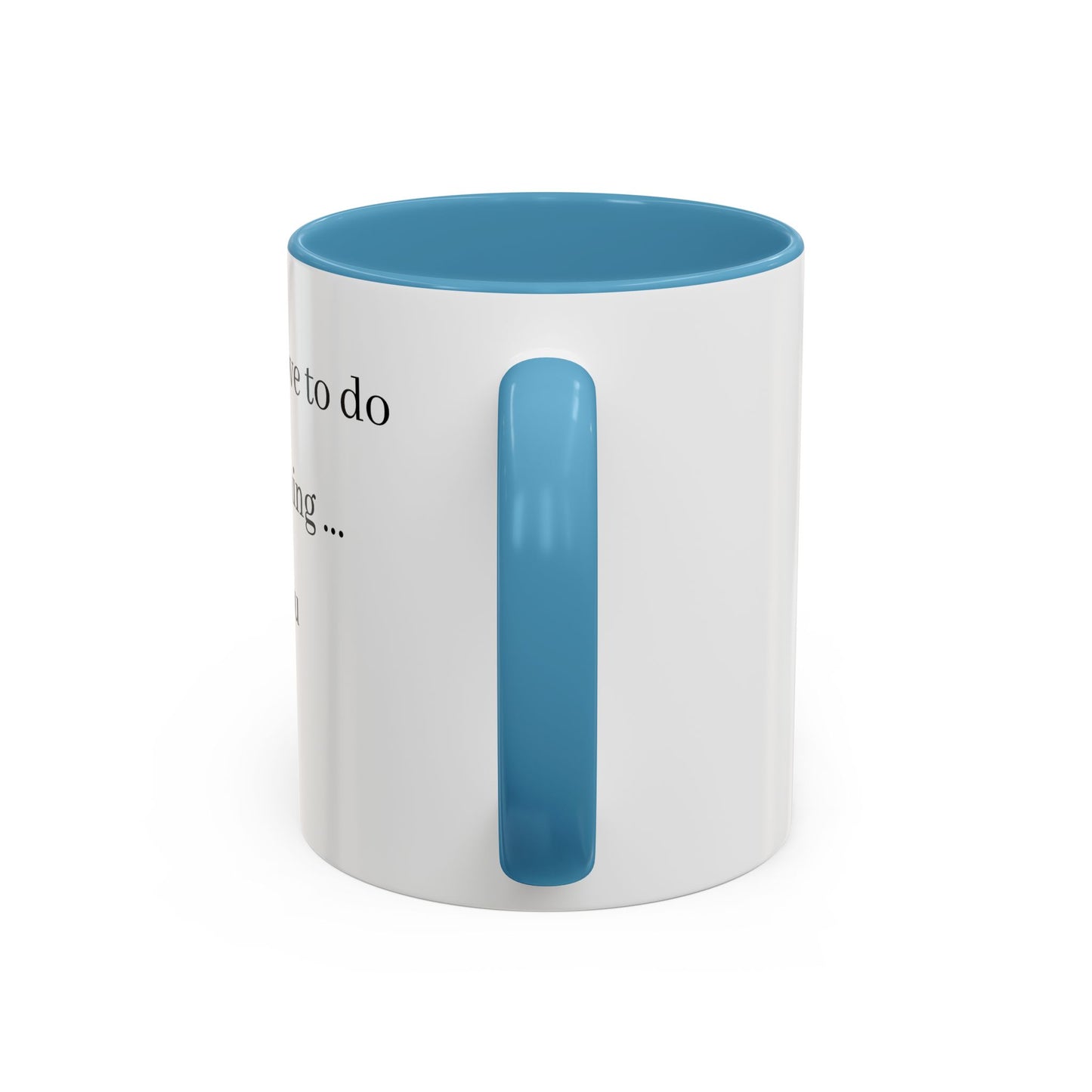 Coffee & You Accent Mug - Perfect for Morning Rituals - Ideal Gift for Coffee Lovers