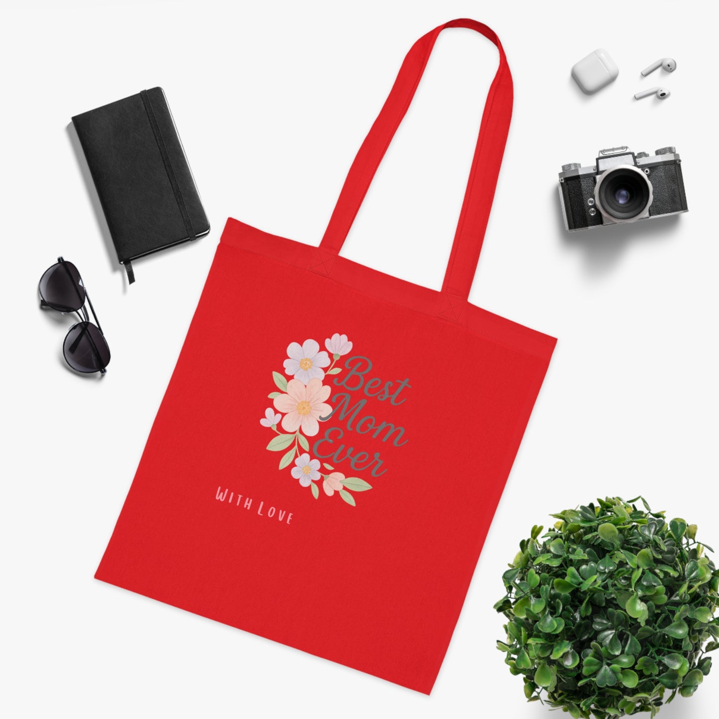 Personalized Cotton Tote Bag – Perfect Gift for Mother's Day