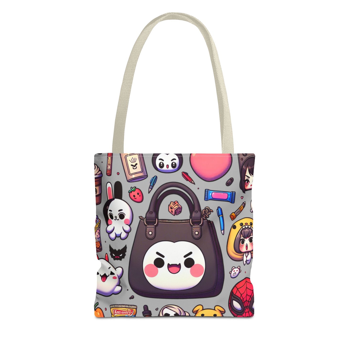 Niedliche Kawaii Tragetasche mit verspielten Charakteren - Perfekt für den täglichen Gebrauch und Geschenke