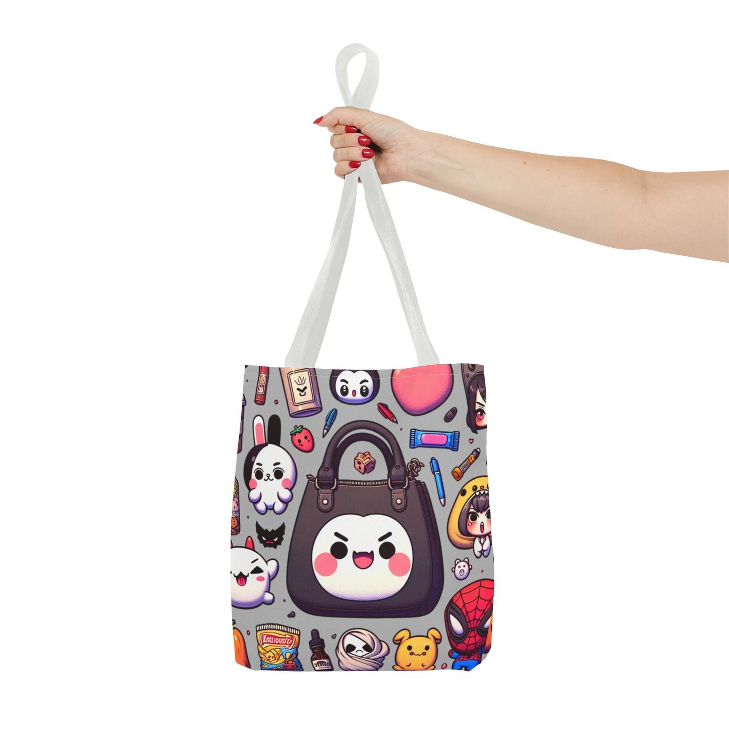 Niedliche Kawaii Tragetasche mit verspielten Charakteren - Perfekt für den täglichen Gebrauch und Geschenke