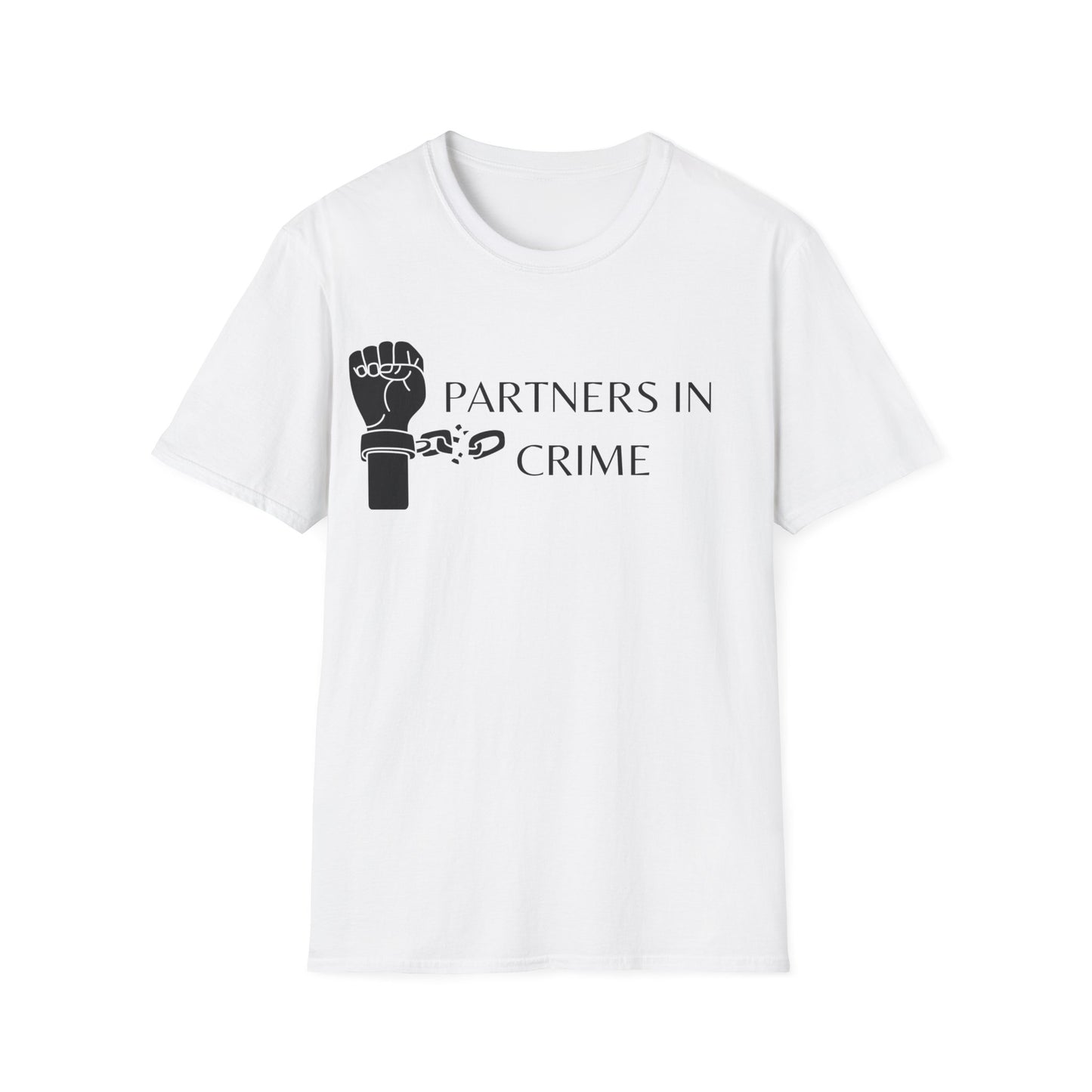 Weißes Unisex Softstyle Paar T-Shirt
