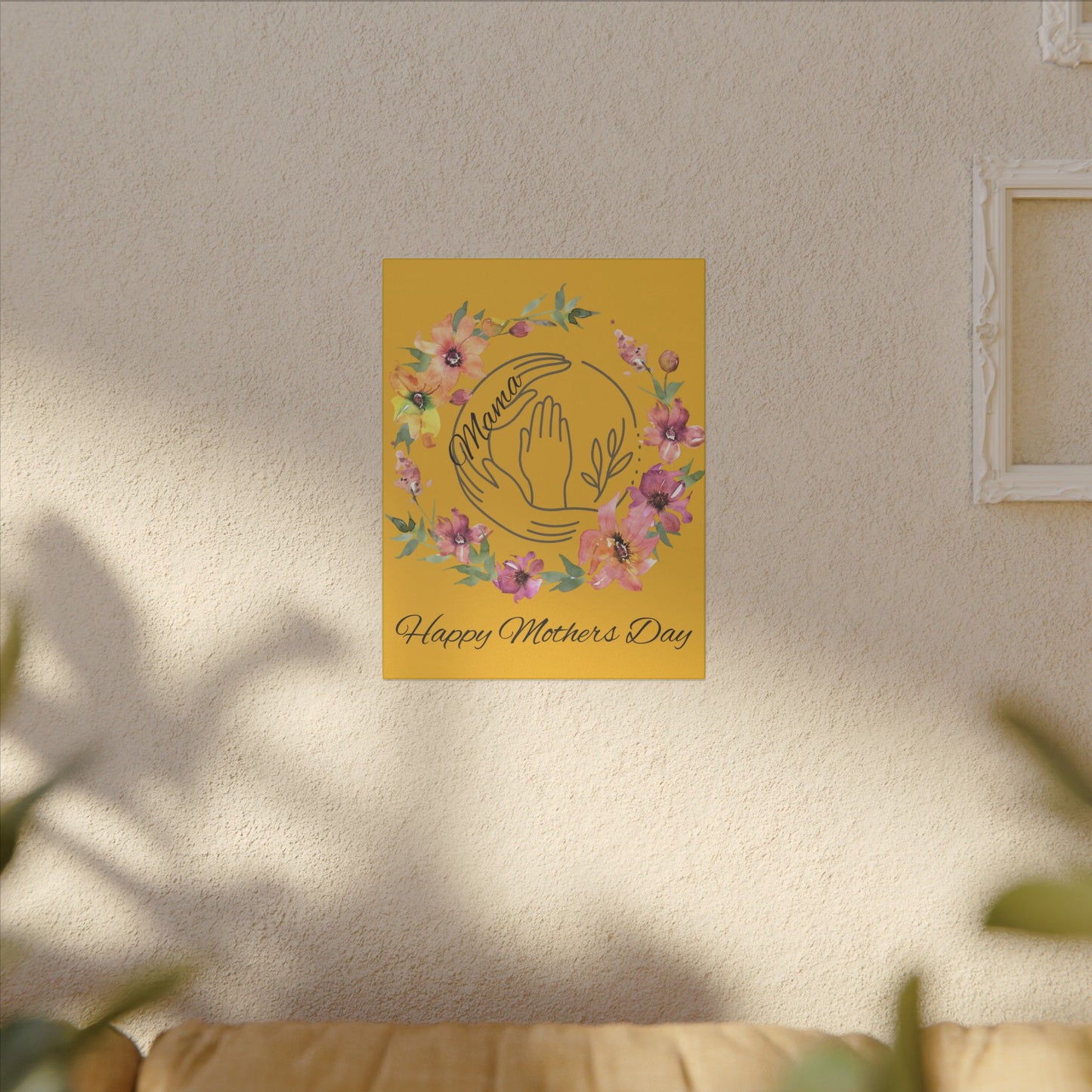 Floral Giclée Print Canvas for Mother's Day – Heartfelt Home Décor