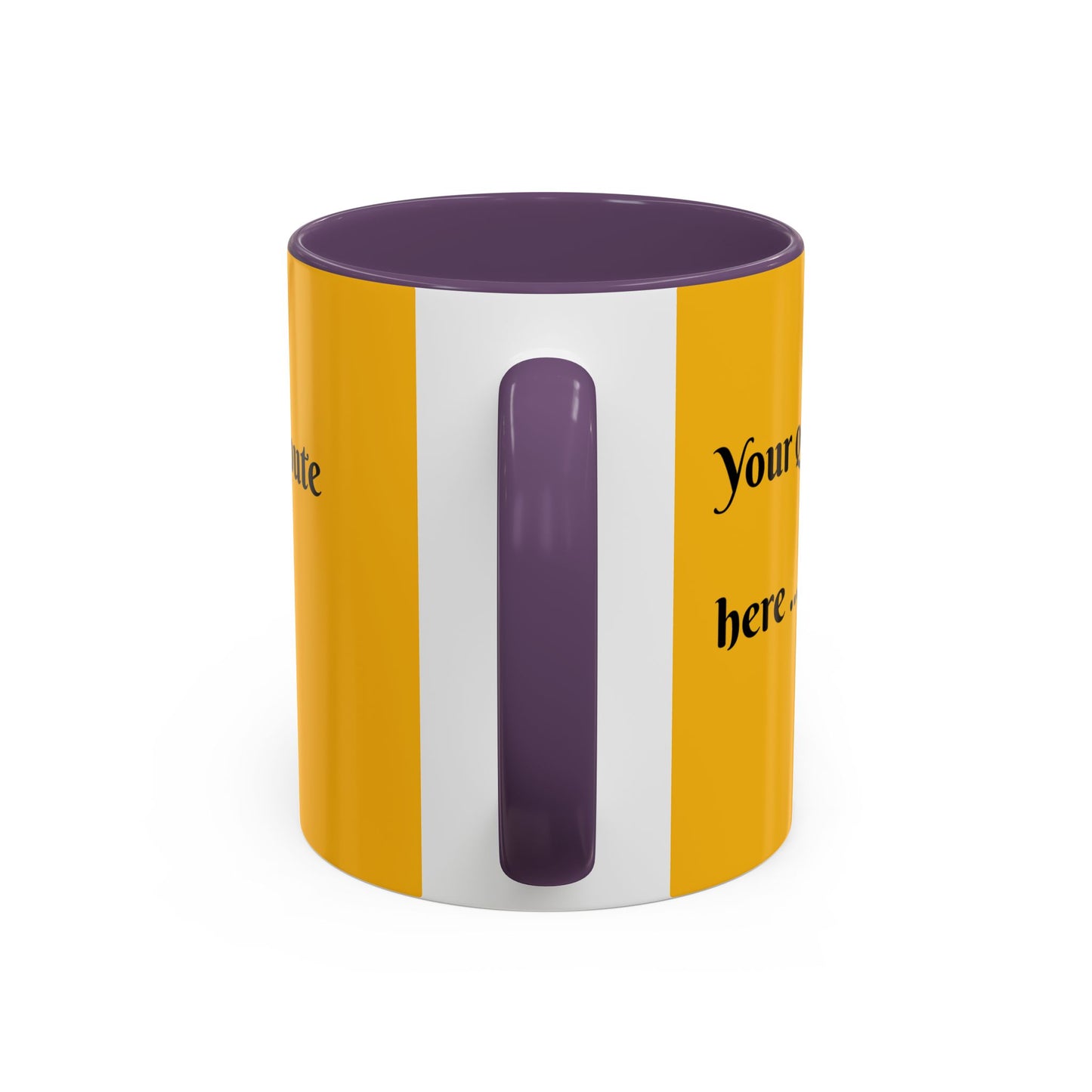 Inspirierender Zitat Kaffeebecher - Anpassbar 11oz & 15oz