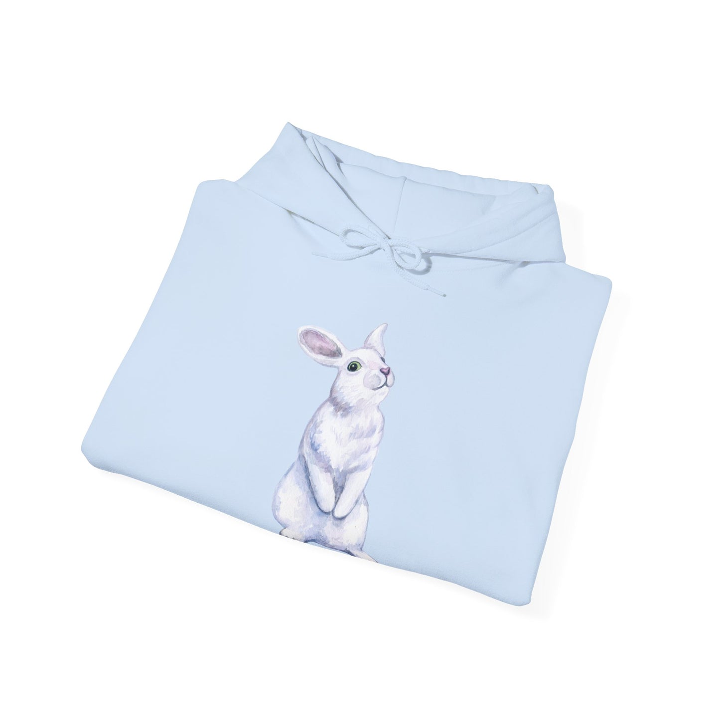 Folgen Sie dem weißen Kaninchen Hoodie - Unisex Heavy Blend™ Sweatshirt