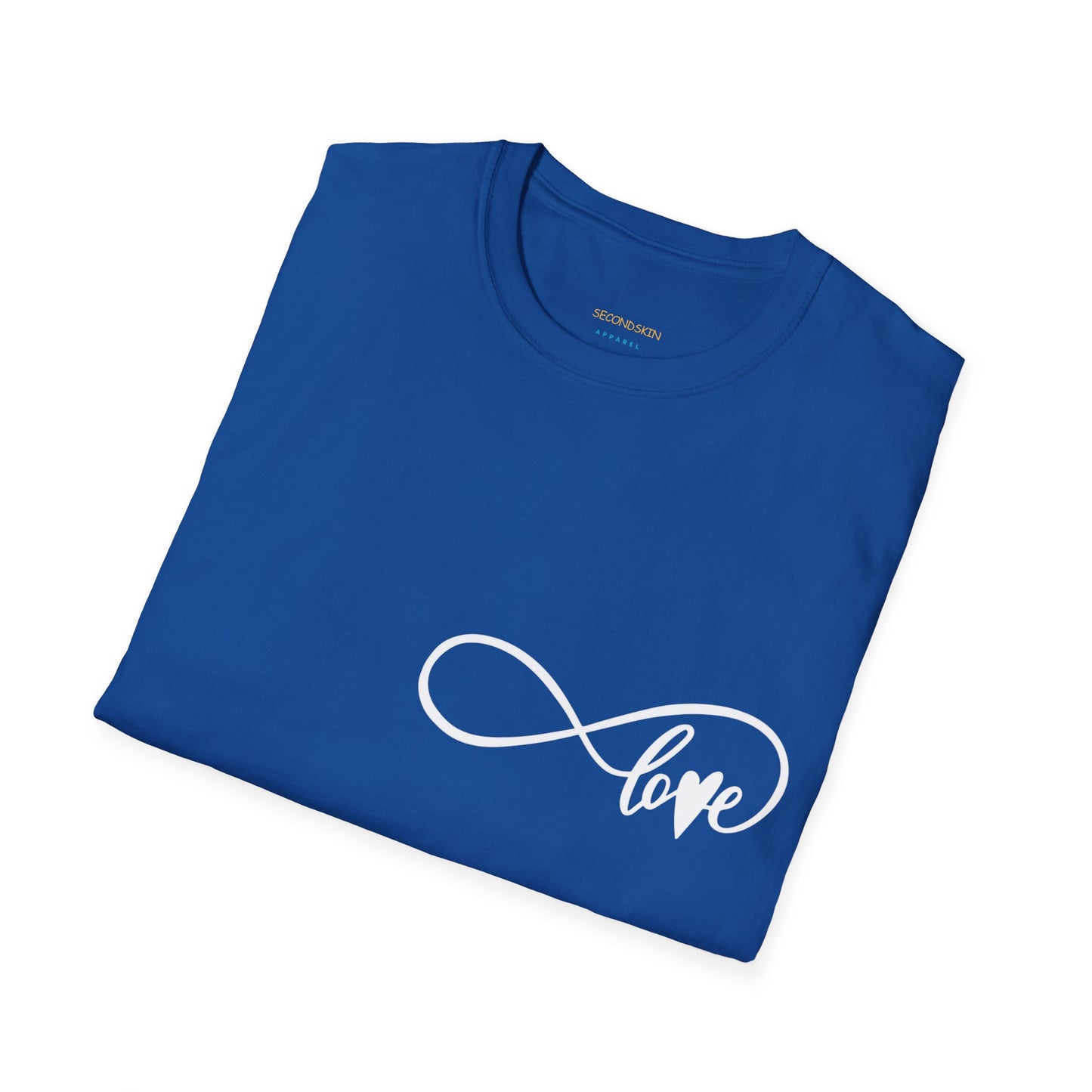 Schwarzes Unisex Softstyle Love T-Shirt