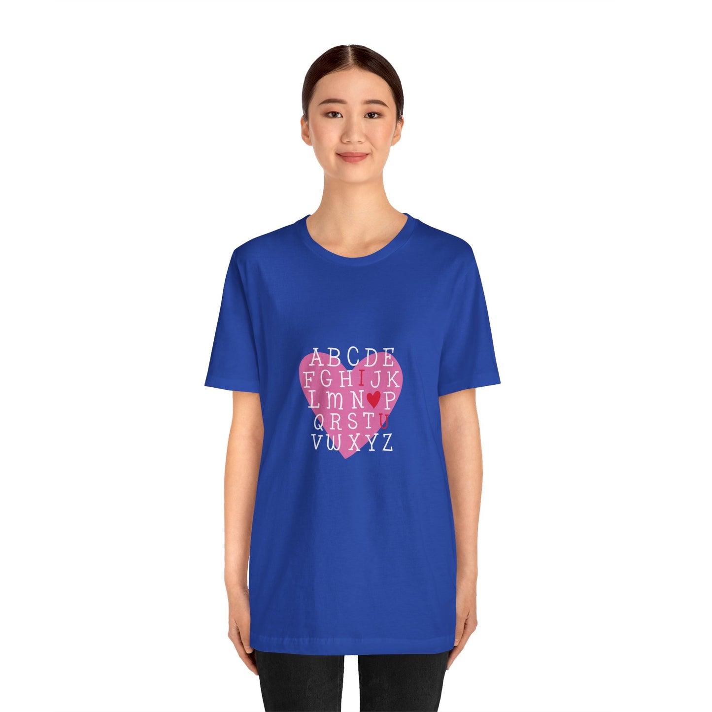 Unisex  Jersey Short Sleeve romantic  Tee