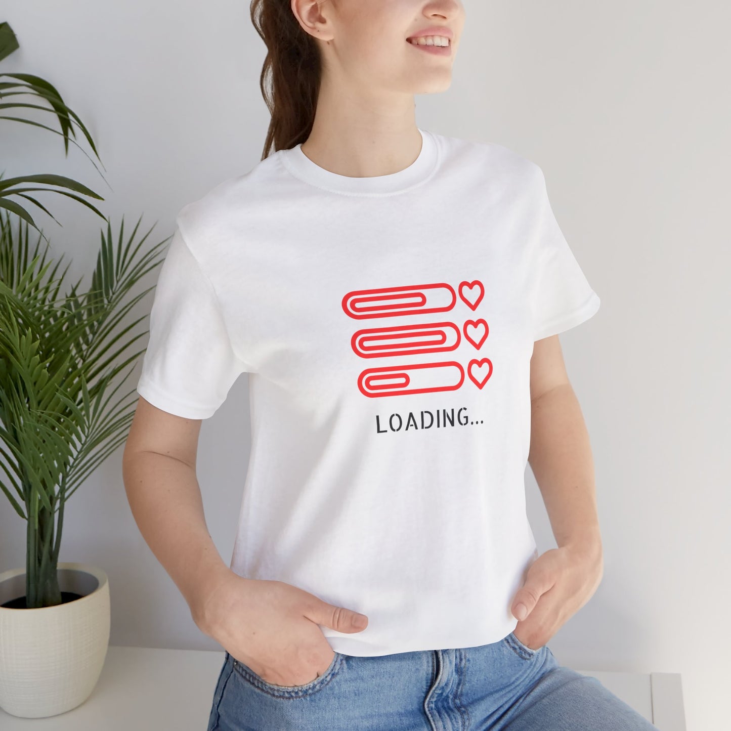 Camiseta Unisex de Manga Corta Love
