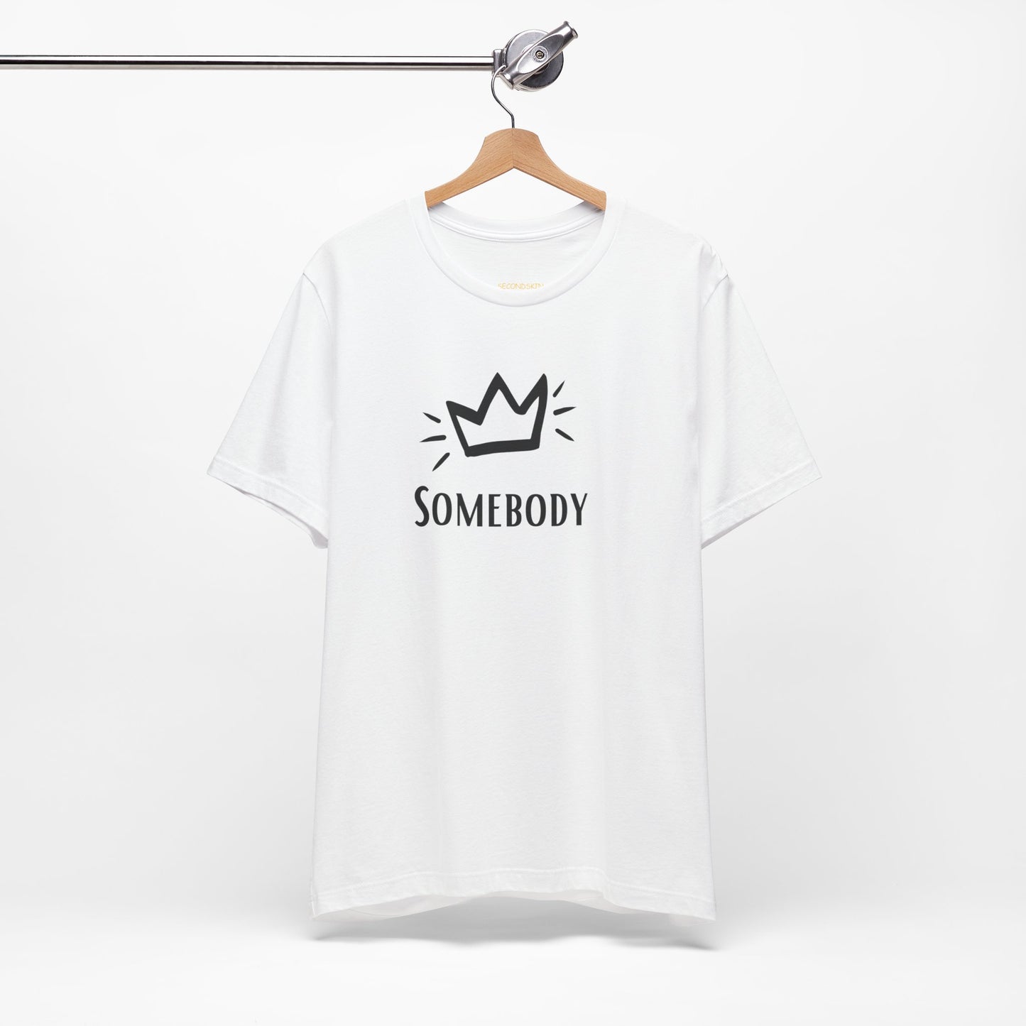 Grau Unisex Alltags-T-Shirt