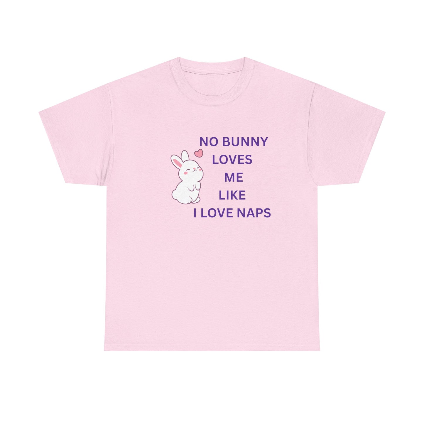 Funny Bunny Nap Lover Unisex Heavy Cotton Tee