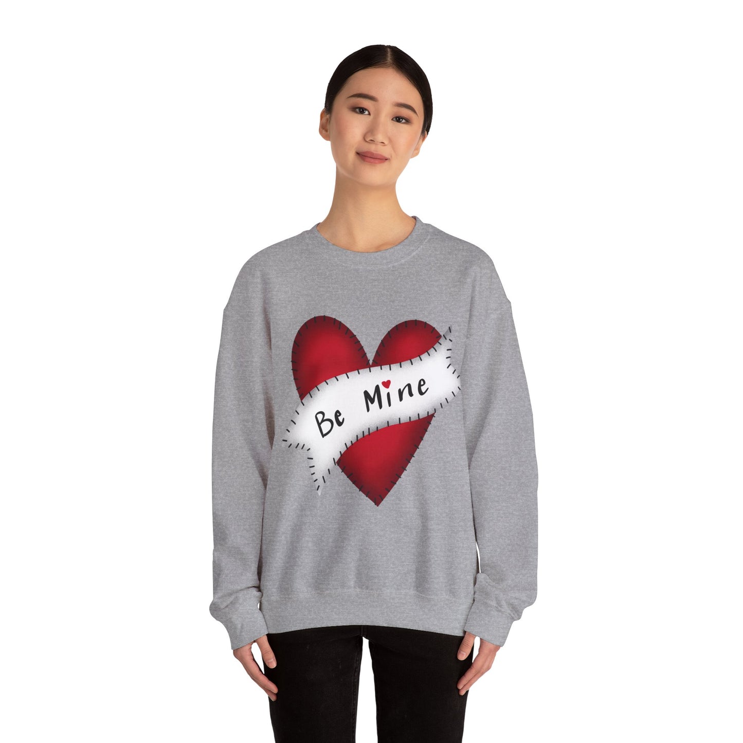 Sweat-shirt Love Unisexe Heavy Blend™ Blanc