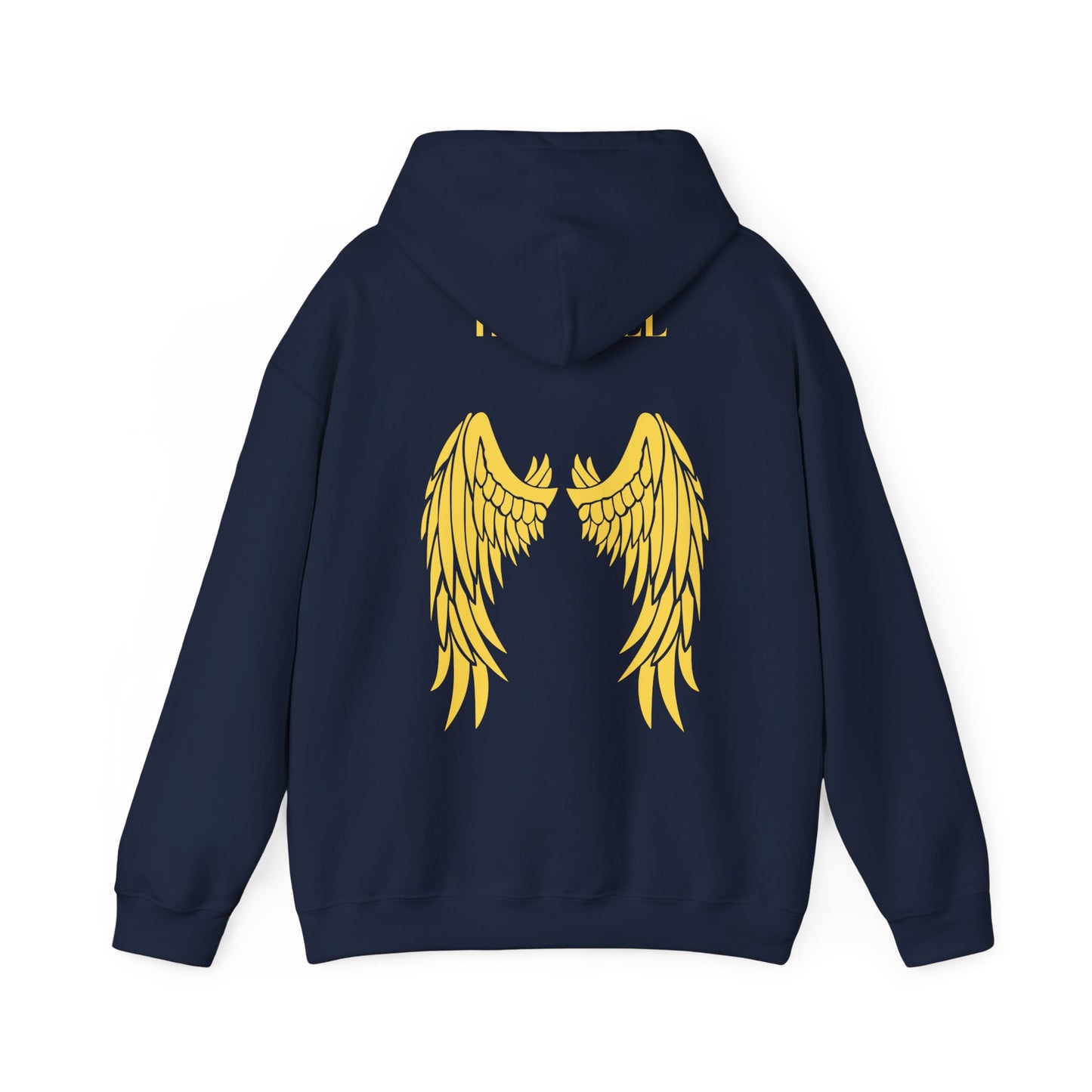 Paarstil Engel Flügel Kapuzenpullover