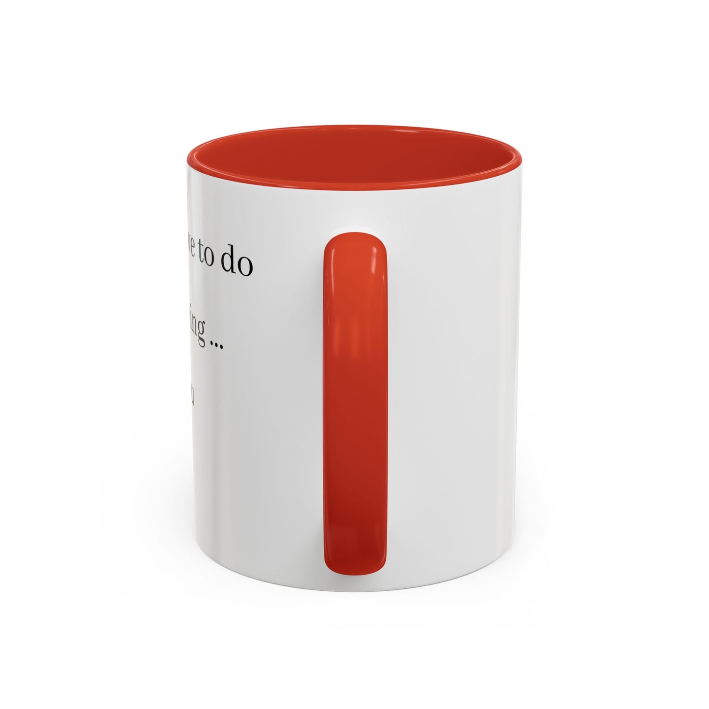 Coffee & You Accent Mug - Perfect for Morning Rituals - Ideal Gift for Coffee Lovers