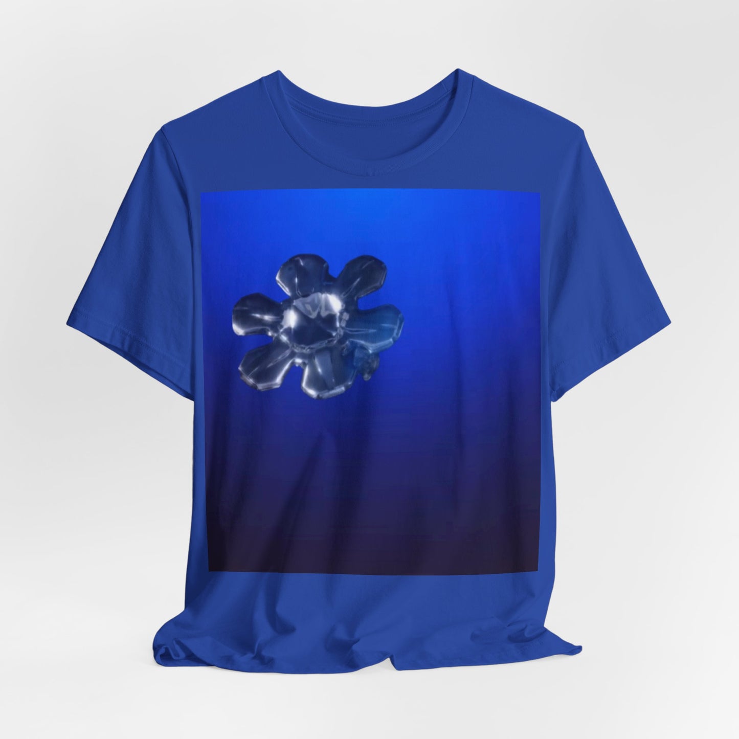Blue Women’s  Jersey Short Sleeve organic cotton  Tee