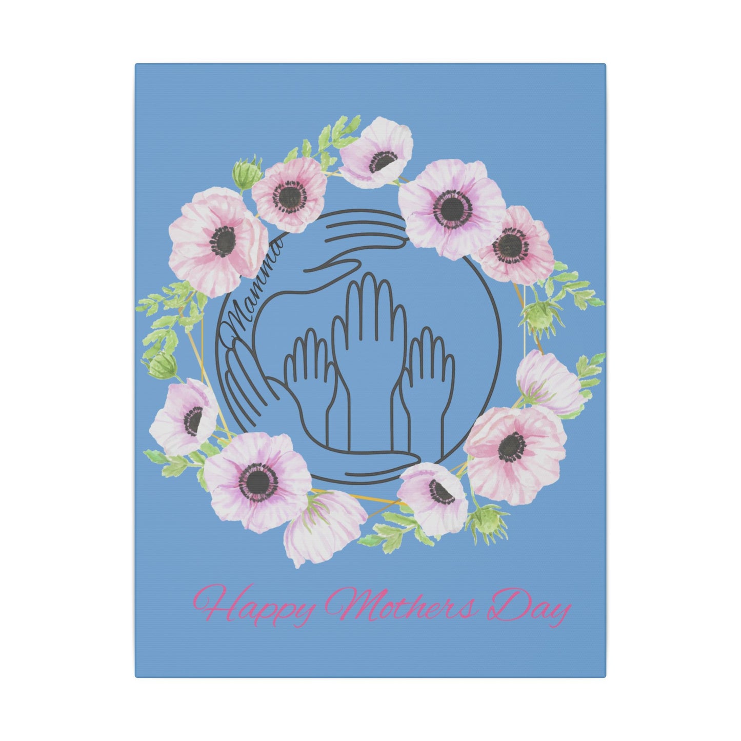 Canvas Wall Decor - Mother's Day Floral Spring gift