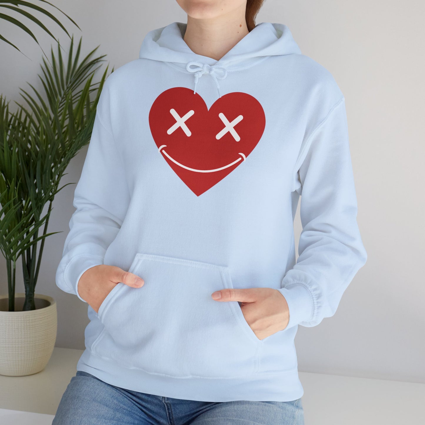 Sudadera unisex con capucha y mezcla pesada™ Love 