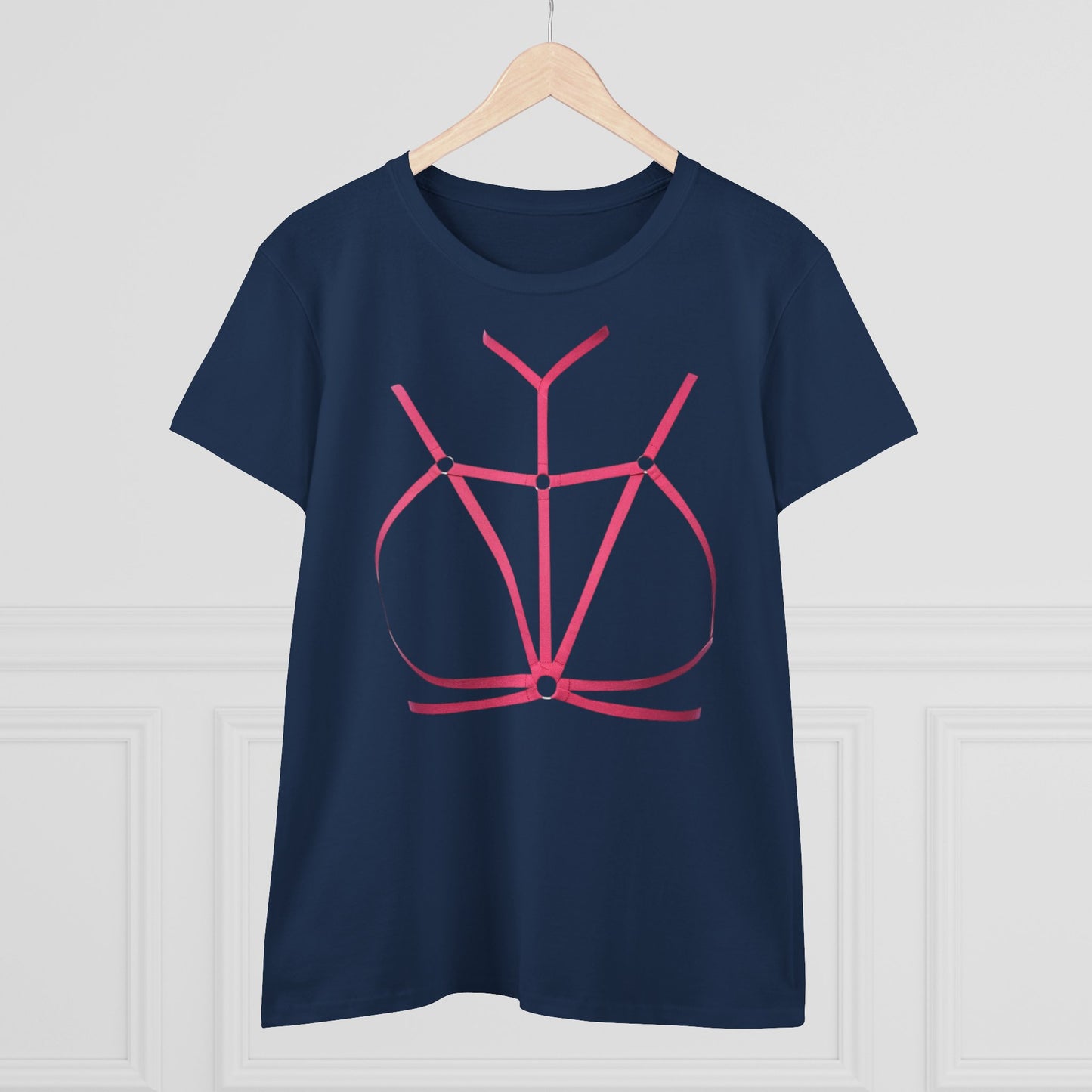 Damen T-Shirt Lässiges Baumwoll-Tee