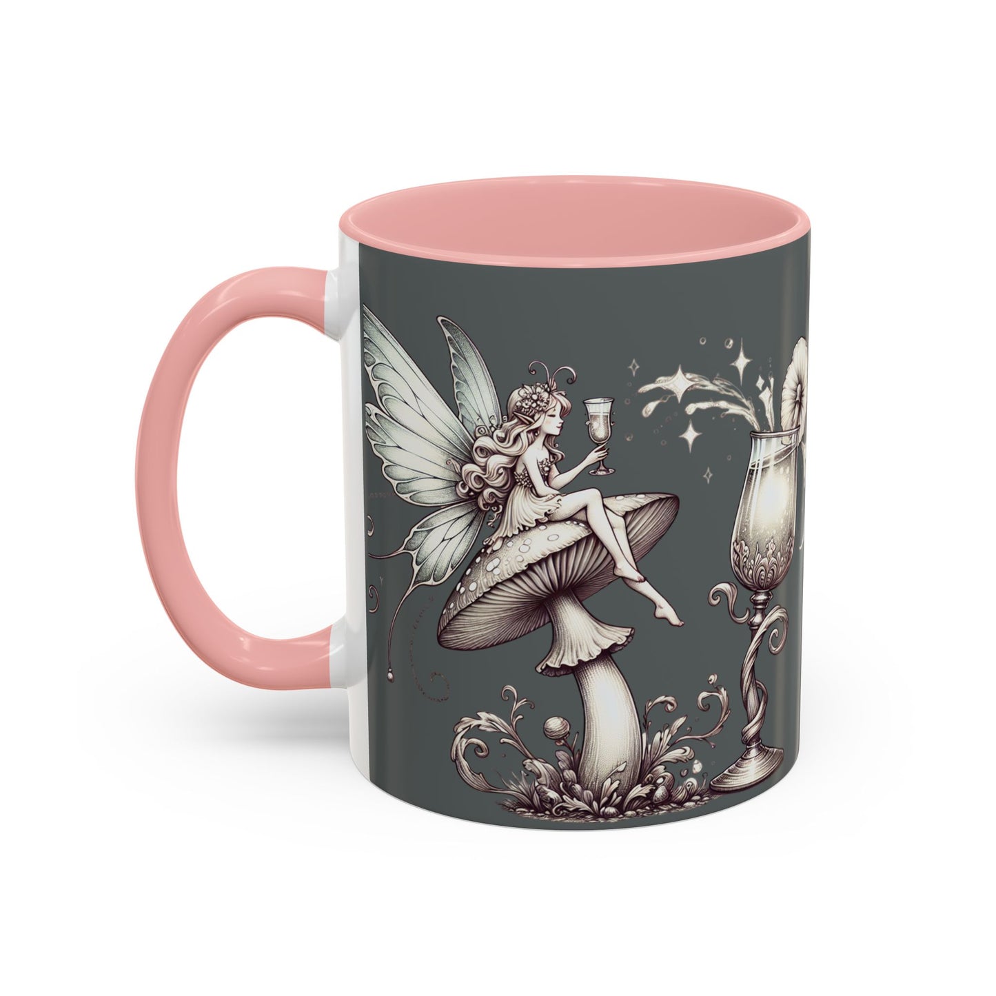 Lustige Akzent-Kaffeetasse - 'Du warst meine Tasse Tee, aber ich trinke jetzt Champagner' - Perfektes Geschenk für Weinliebhaber