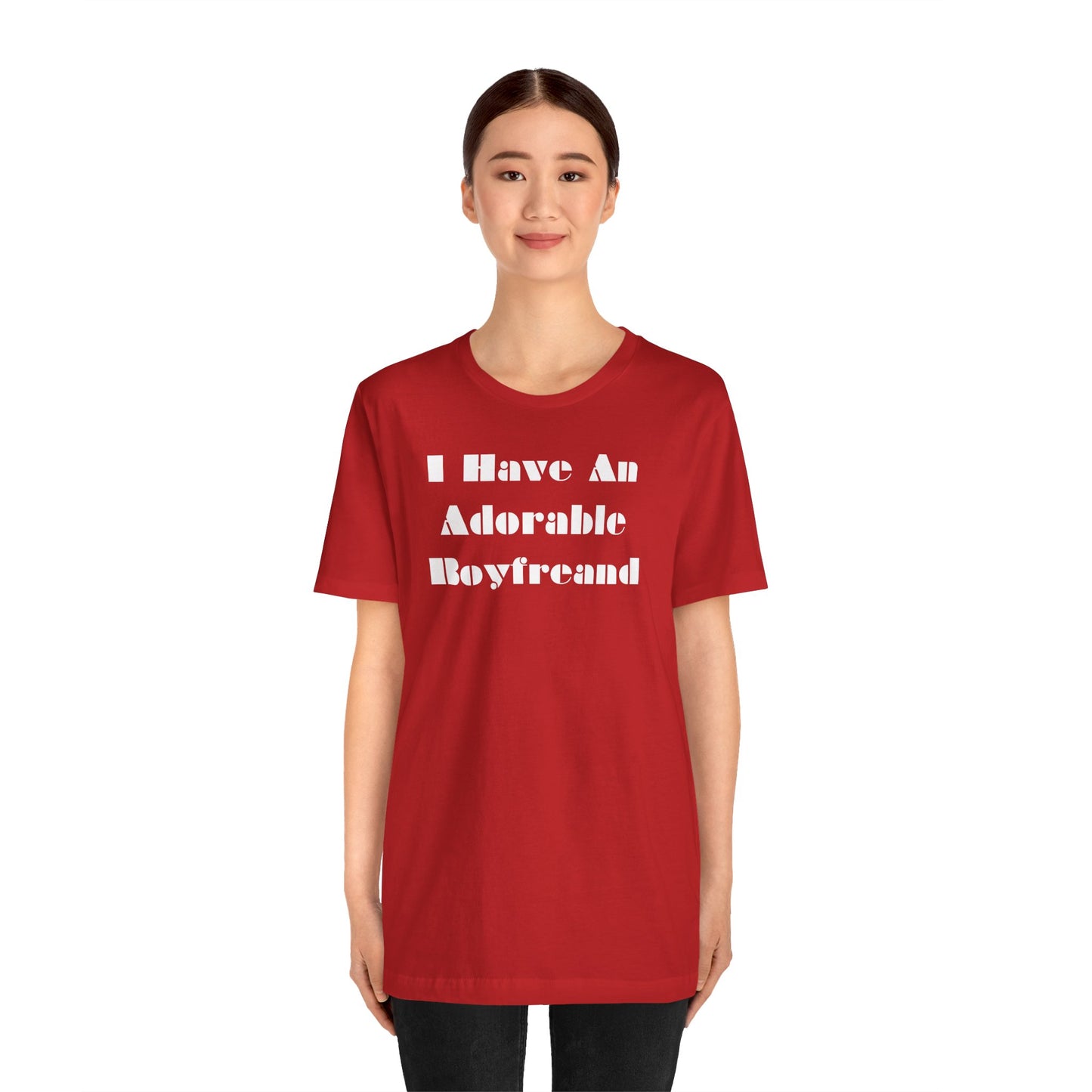 Damen Jersey Kurzarm Paar T-Shirt