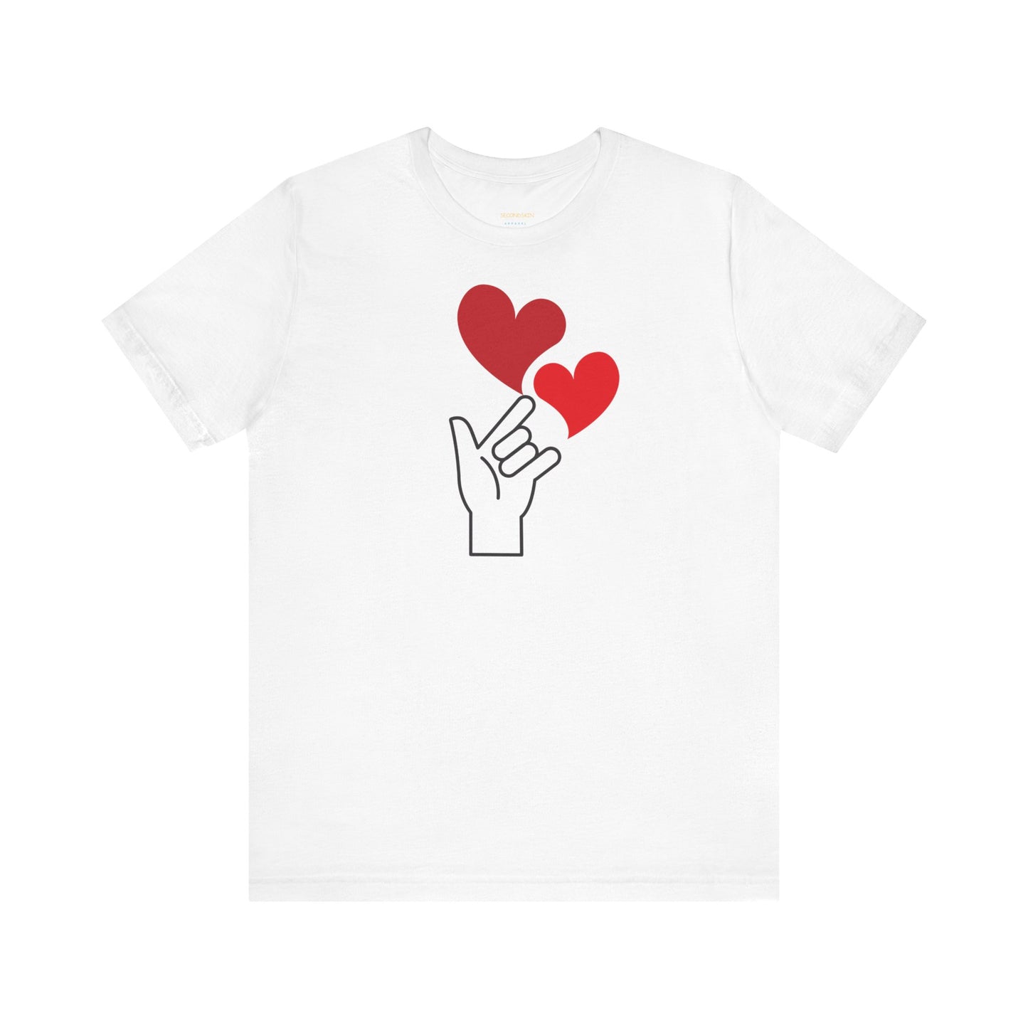 Unisex Jersey Short Sleeve Love  Tee