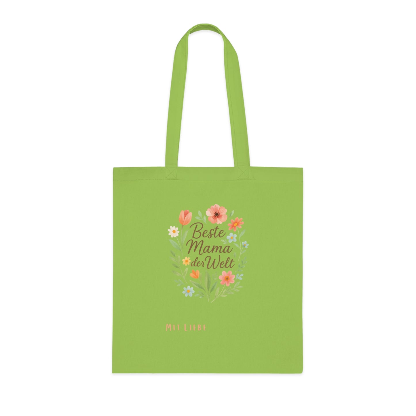 Personalized Mother's Day Cotton Tote Muttertag