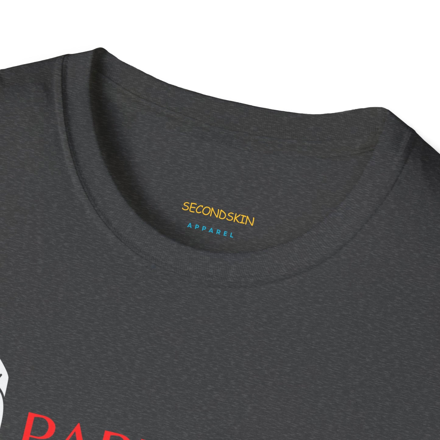 Black Unisex Softstyle couple T-Shirt