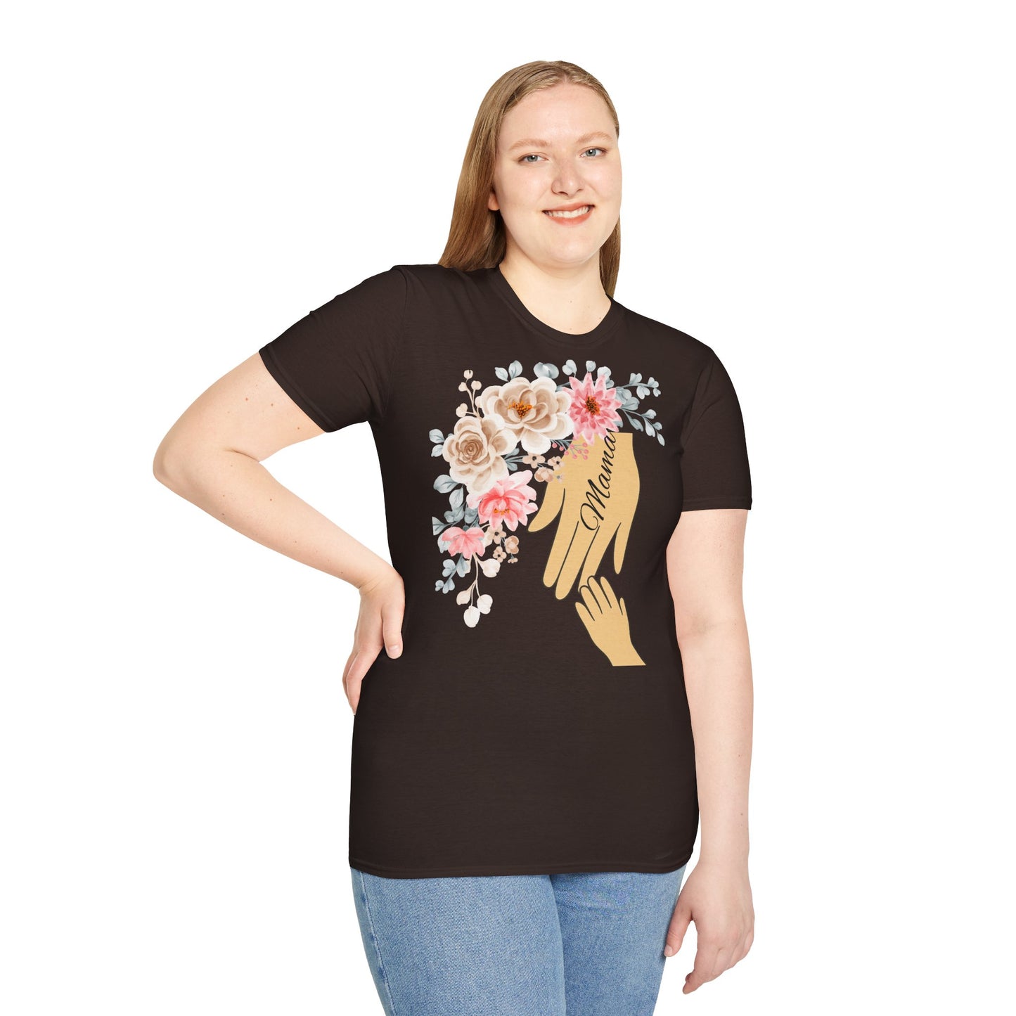Custom Mother's Day Floral T-Shirt Mother’s Day gift