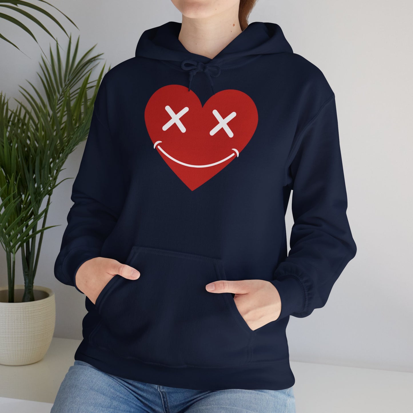 Sudadera unisex con capucha y mezcla pesada™ Love 
