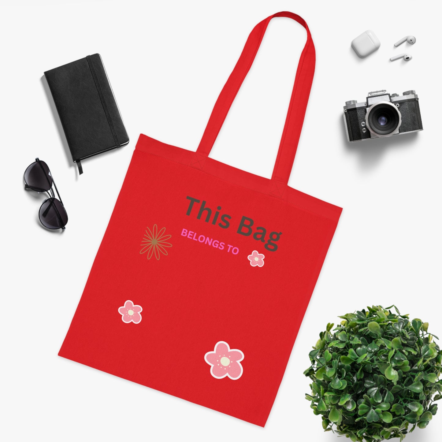 Personalized Organic Cotton Tote - Mother's Day Gift
