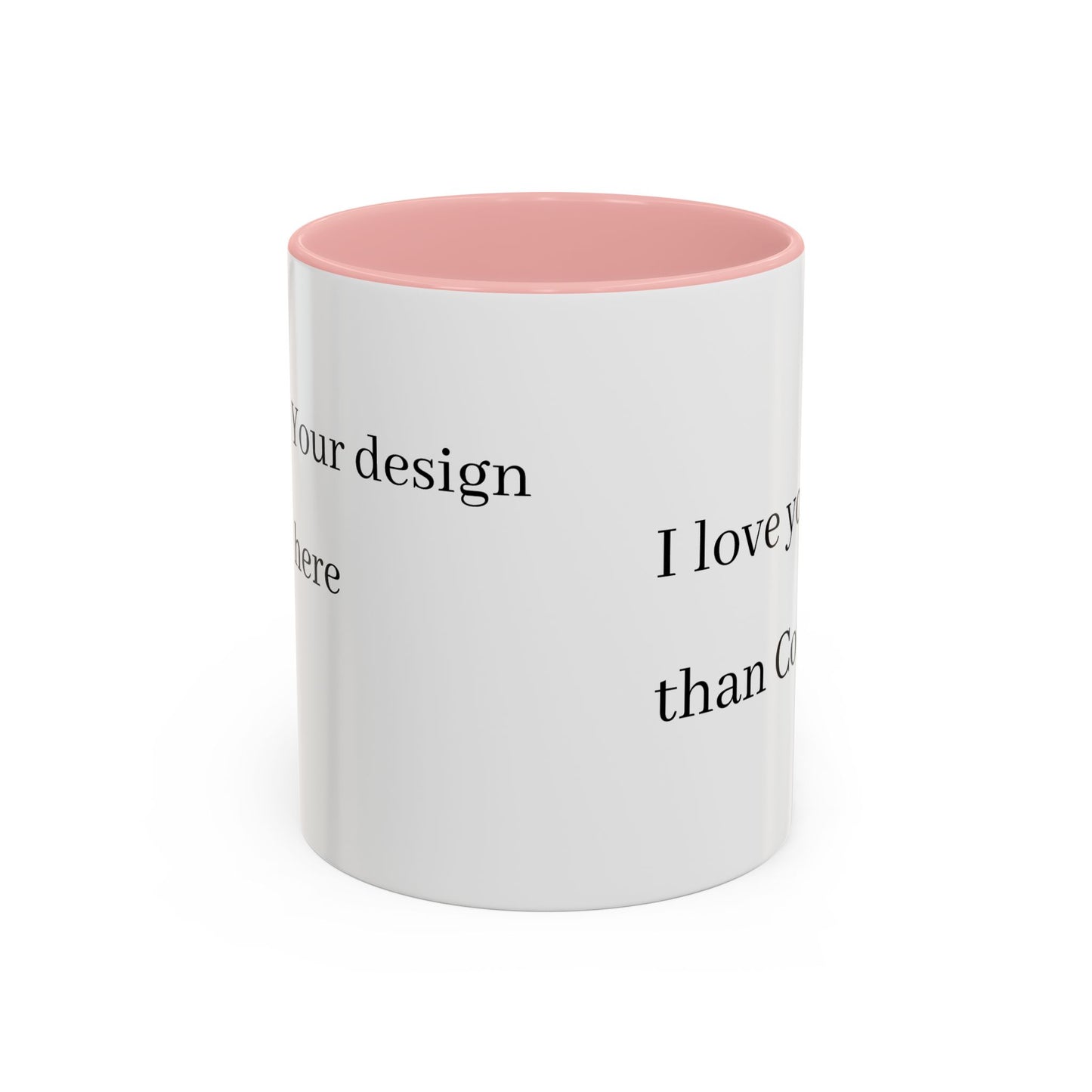 Romantic Coffee Mug - 'I Love You More Than Coffee'