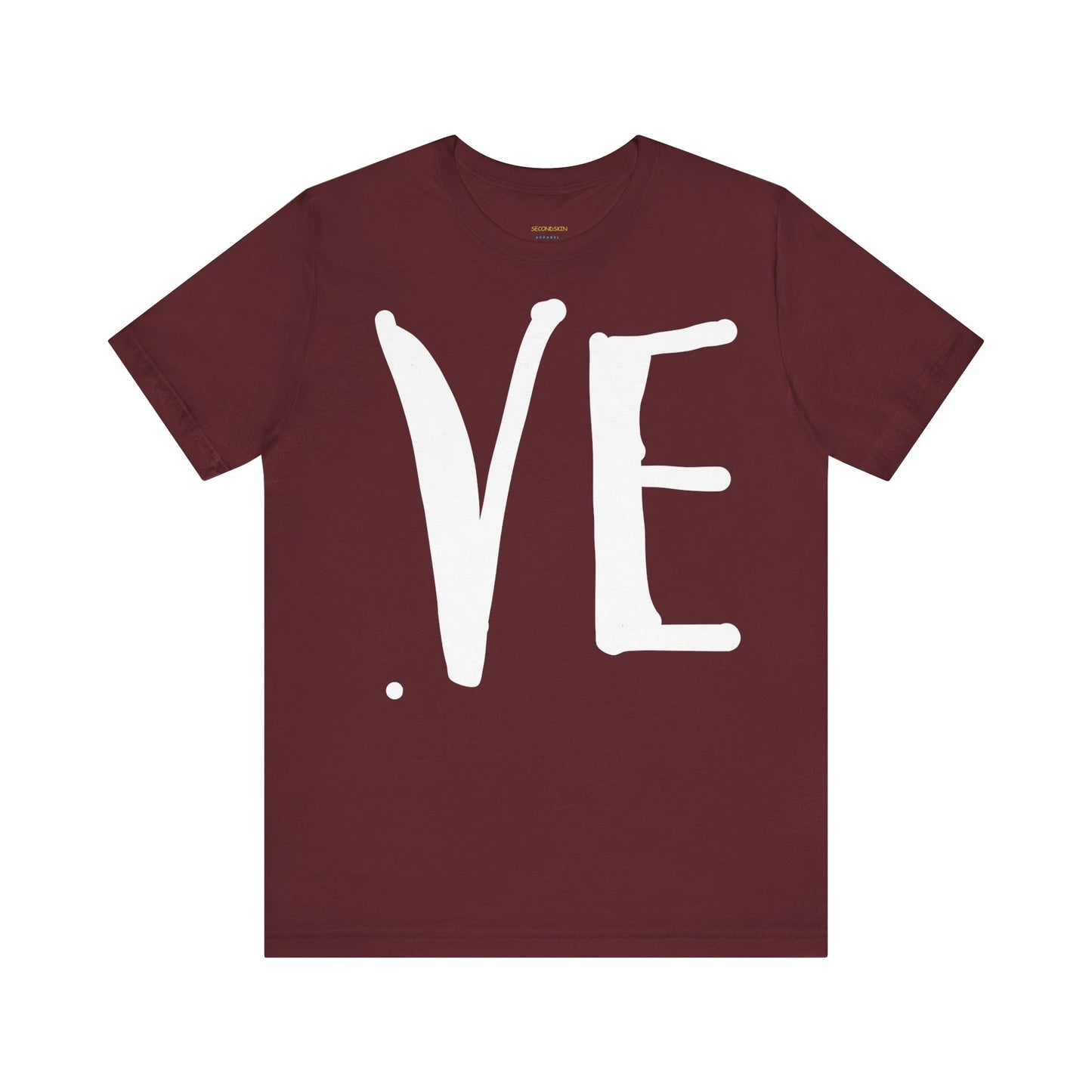 T-shirt unisexe à manches courtes assorti pour couple