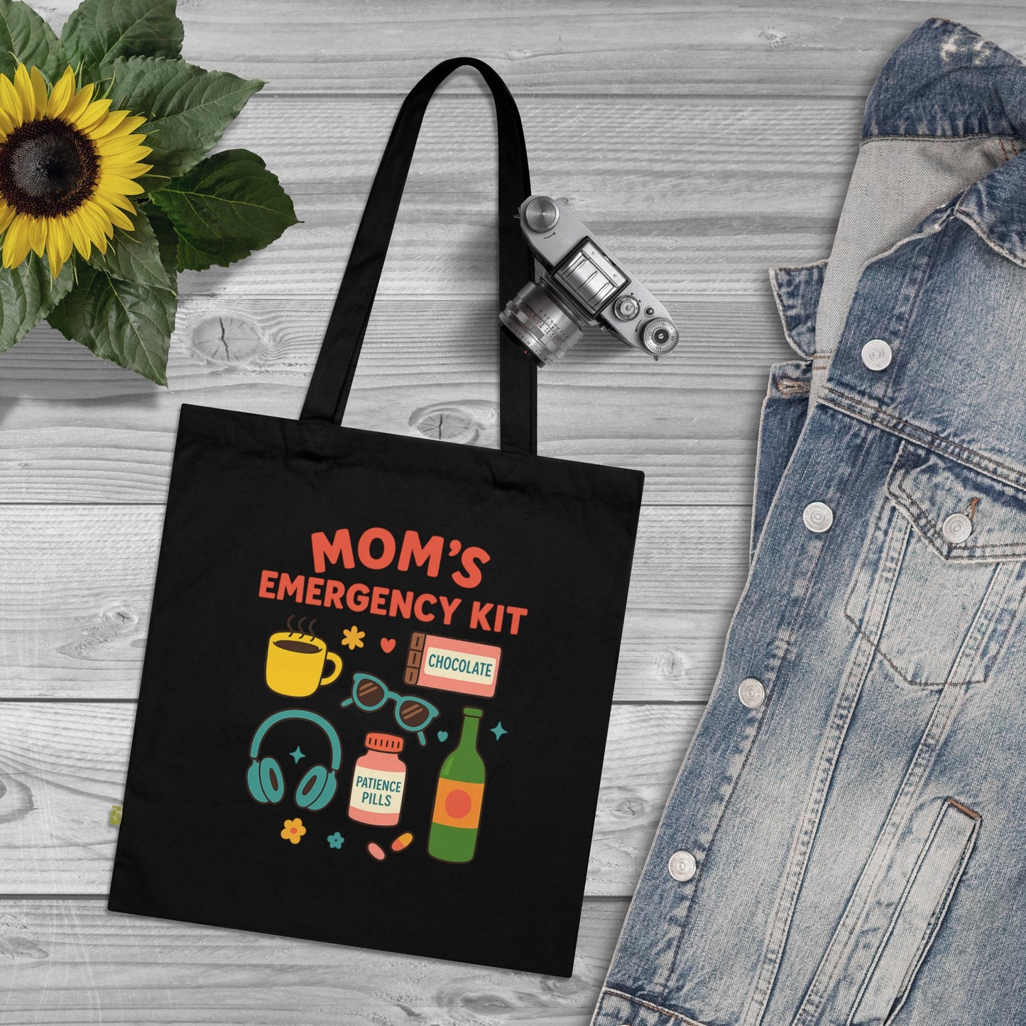 Organic Cotton Tote Bag Mothers day Gift