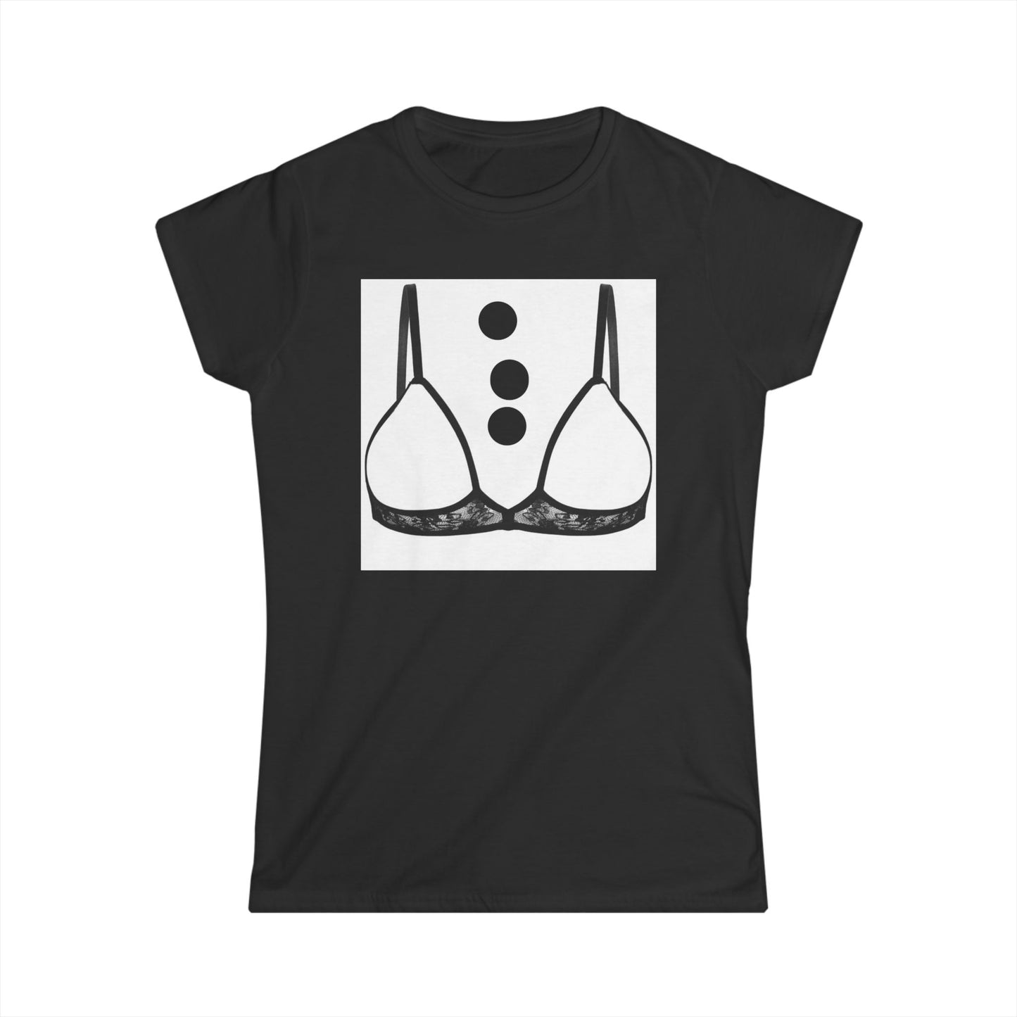 Camiseta de sujetador Softstyle para mujer