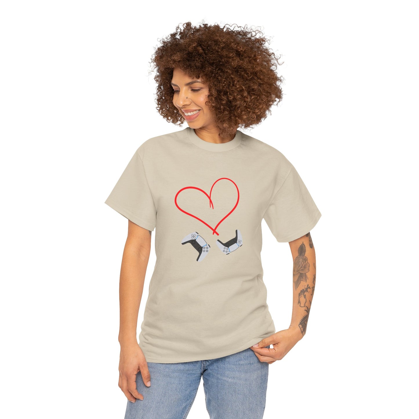 Bio-Baumwoll-T-Shirt - Lässiges Lustiges Stilshirt