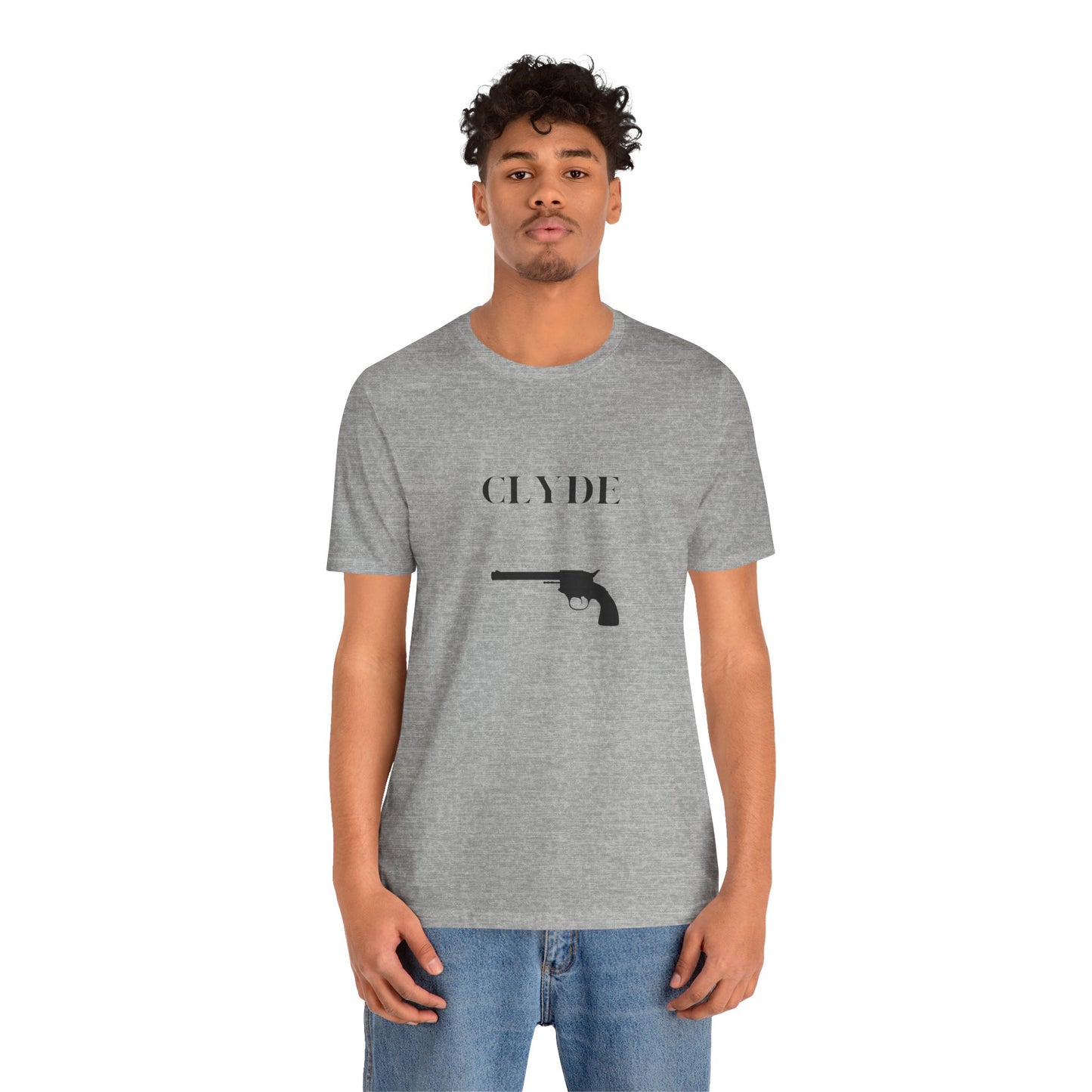 Weißes Herren-Jersey-T-Shirt mit kurzen Ärmeln für Paare
