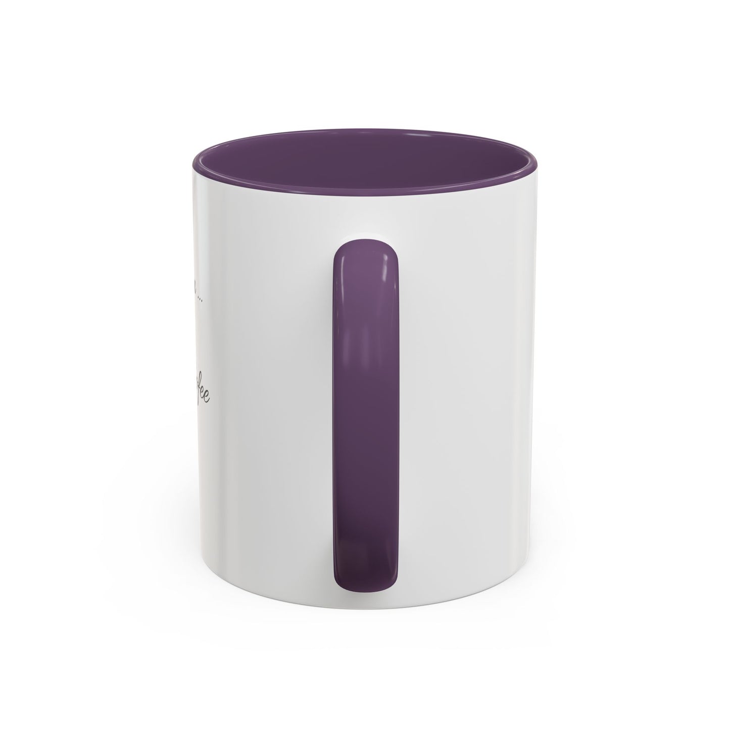 Inspirierende Akzent-Kaffeetasse - 'Zuerst du... Nach dem Kaffee' - Perfekt für Kaffeeliebhaber und tägliche Motivation