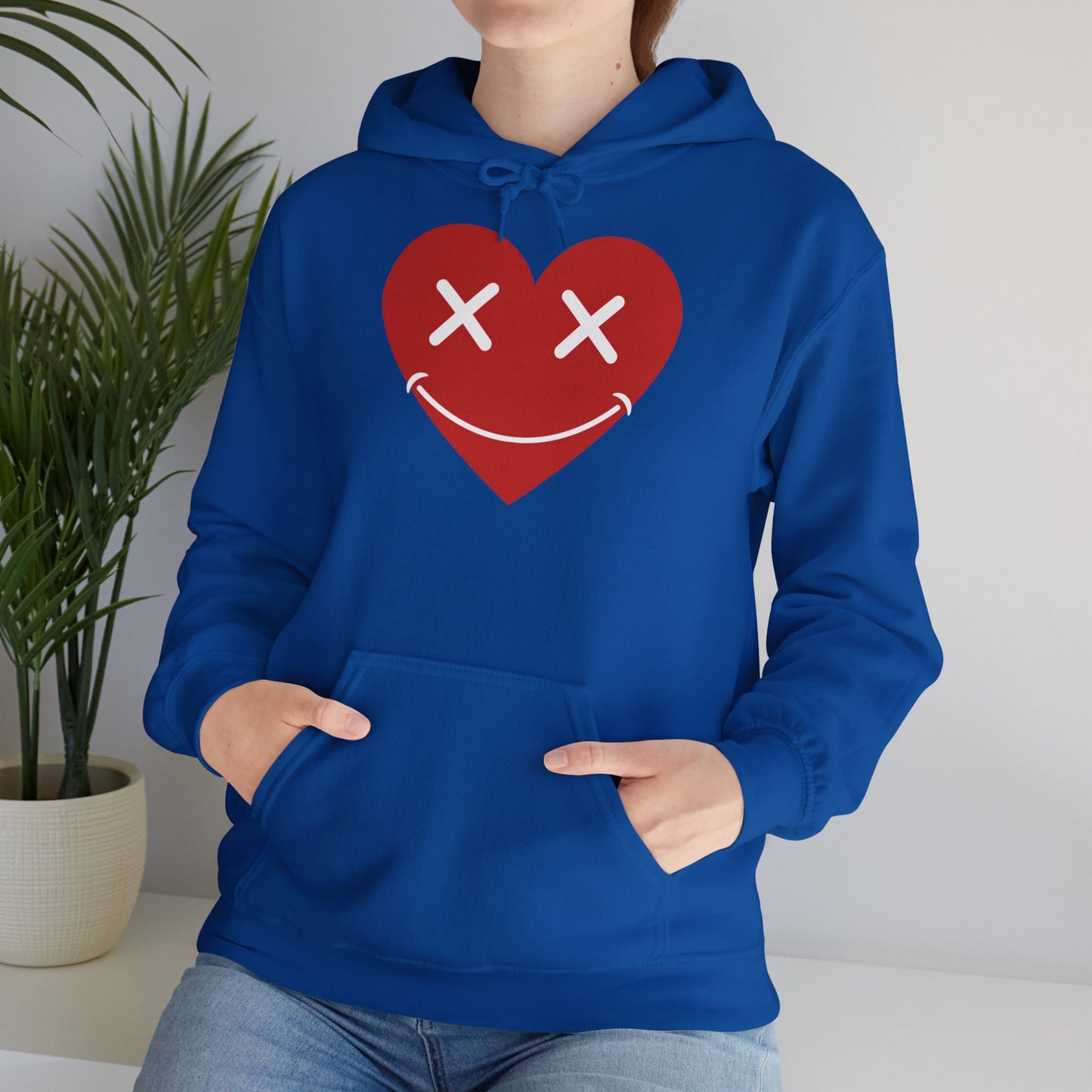 Sudadera unisex con capucha y mezcla pesada™ Love 