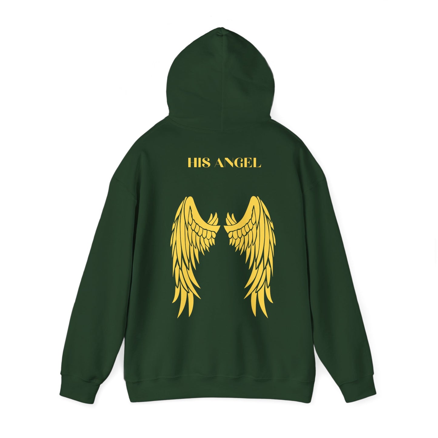 Paarstil Engel Flügel Kapuzenpullover