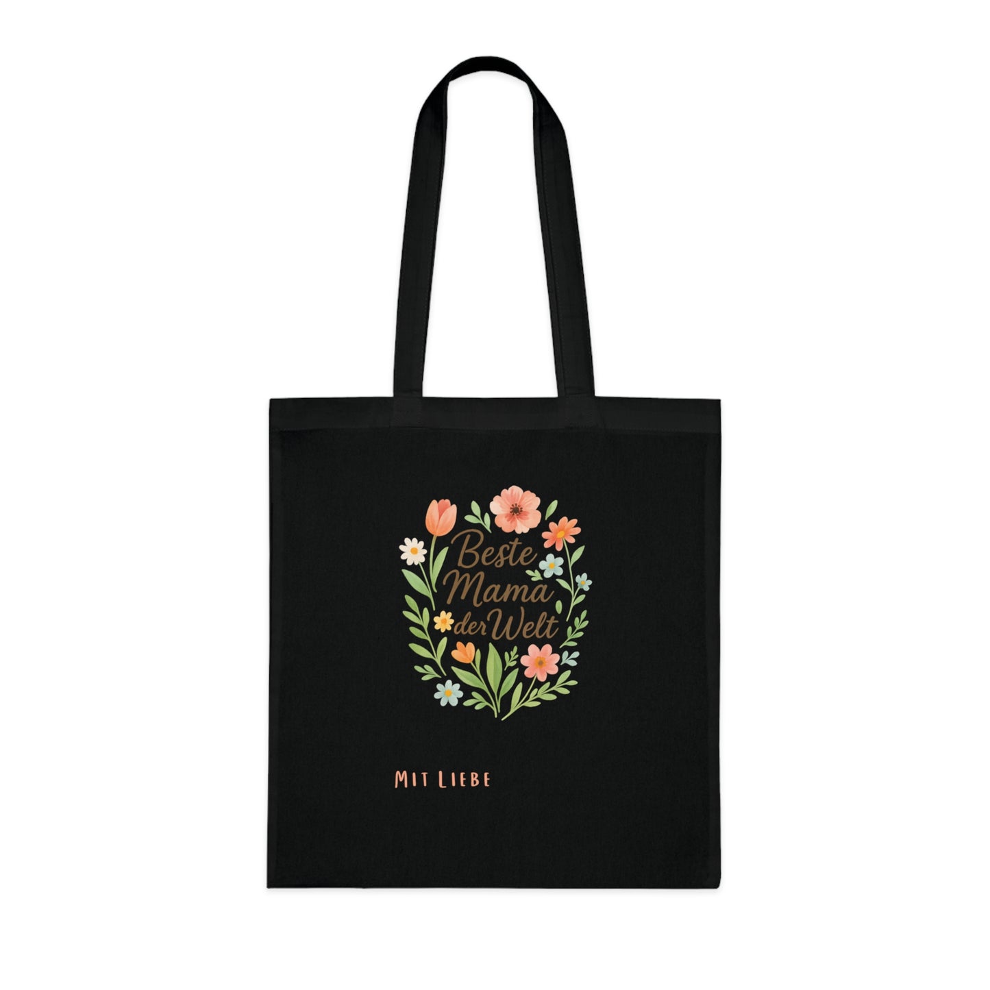 Personalized Mother's Day Cotton Tote Muttertag