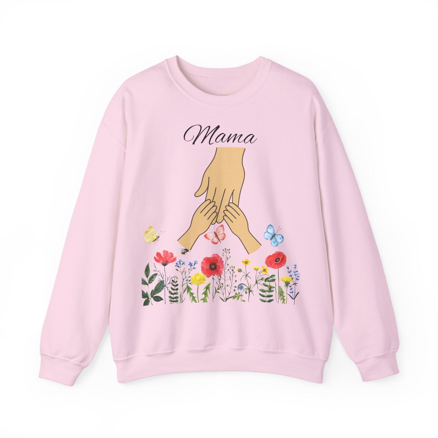 Floral Mama Crewneck Sweatshirt - Unisex Heavy Blend™